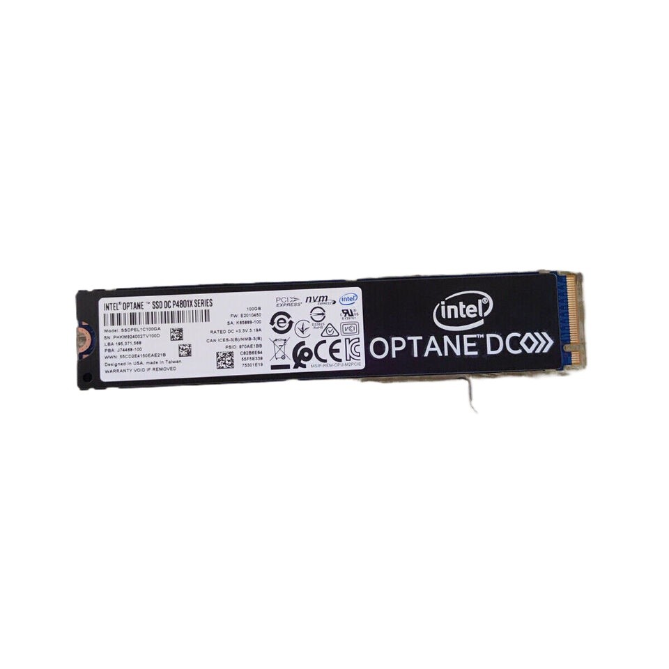 Intel OPTANE SSD P4801X 100G M.2 NVME 22110 Optane Solid-state drive