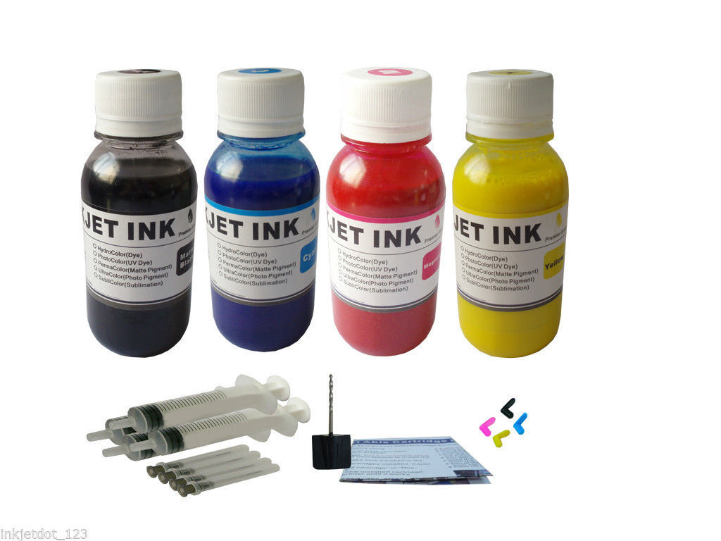 4x100ml ND® Pigment Inks for HP 972 972A 972X 970/971 970XL/971XL Officejet Pros
