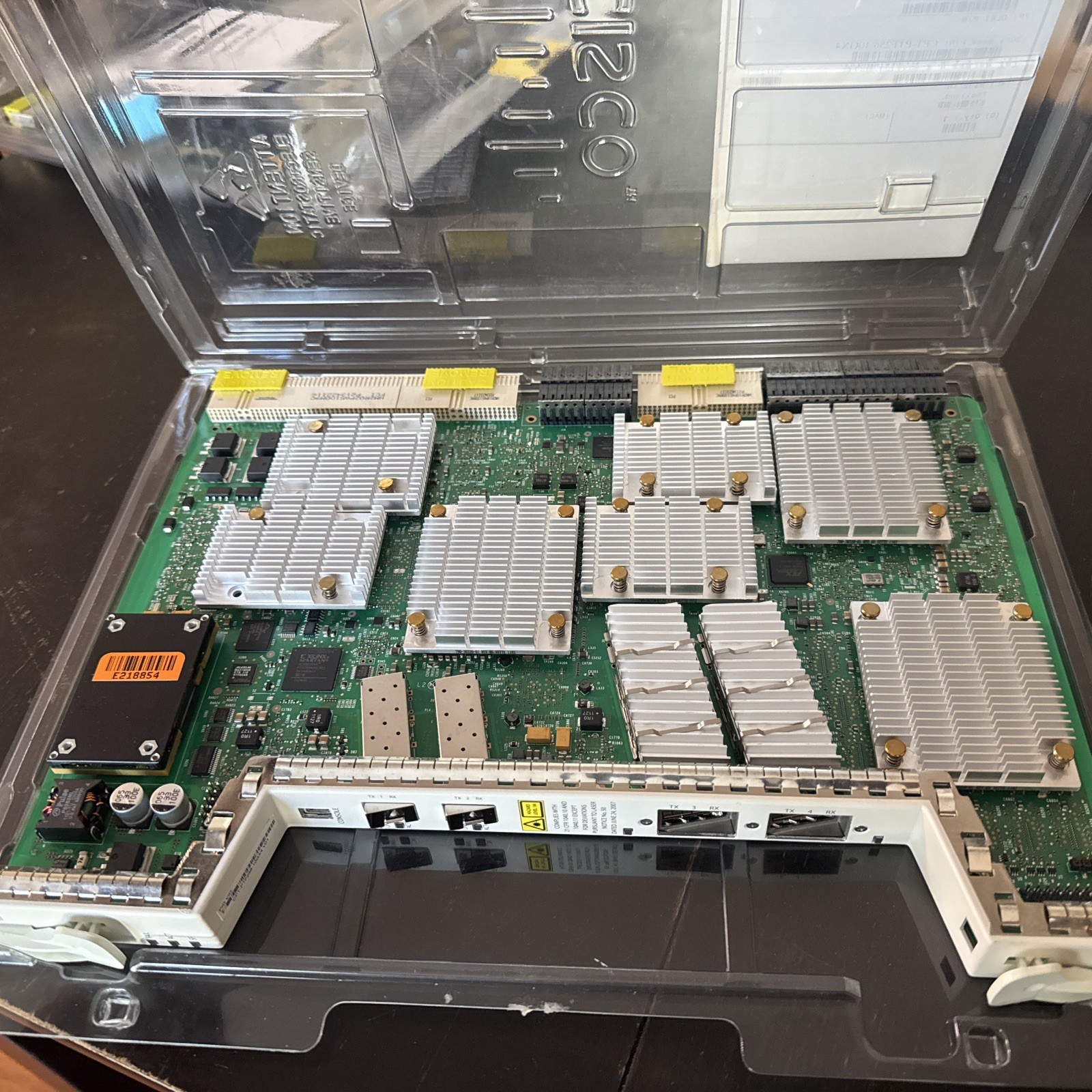 Cisco CPT-PTF256-10GX4 Packet Transport Fabric 256G Fabric Card 4x10GE