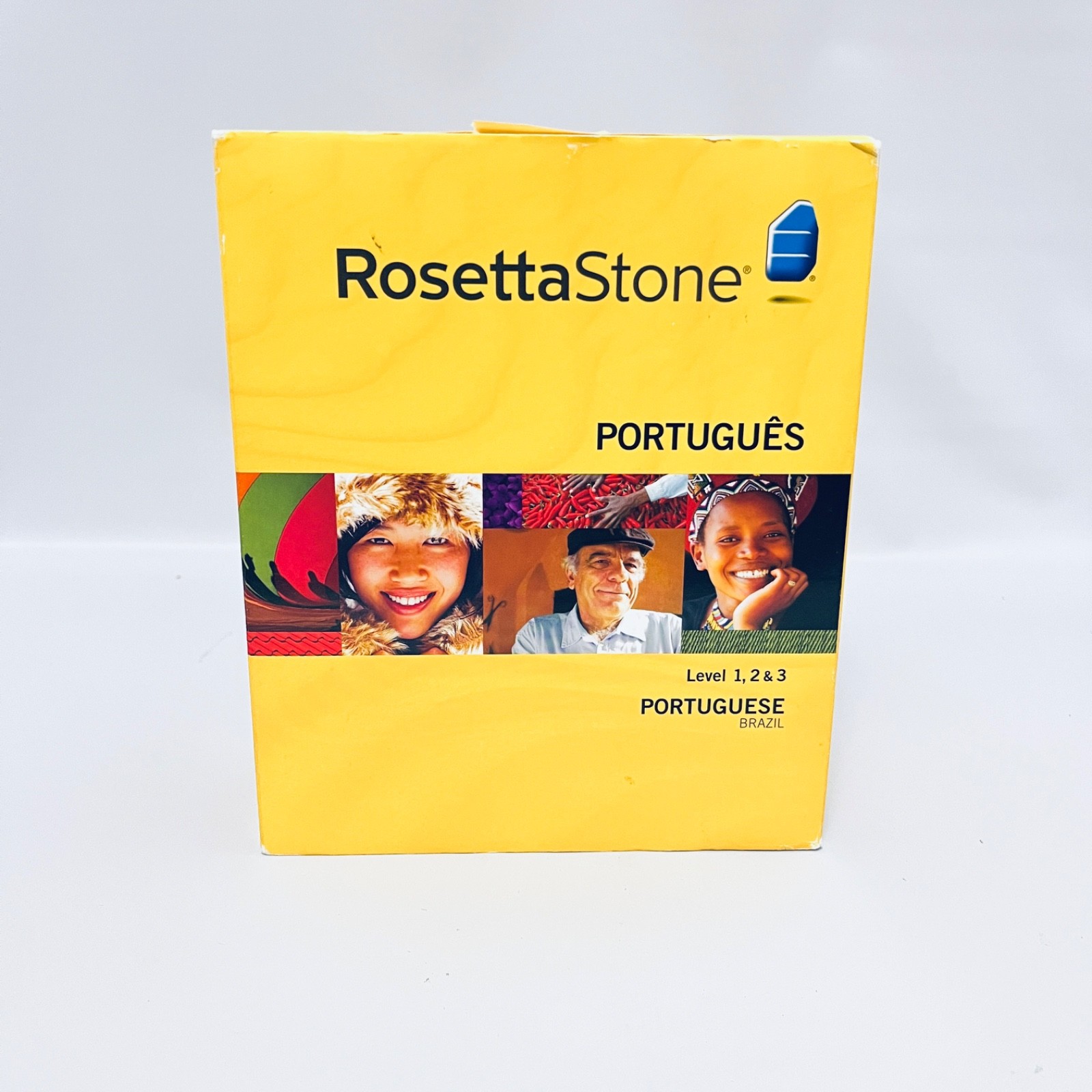 Rosetta Stone Portuguese (Brazil) Level 1, 2 & 3 Visual & Audio Method No Code