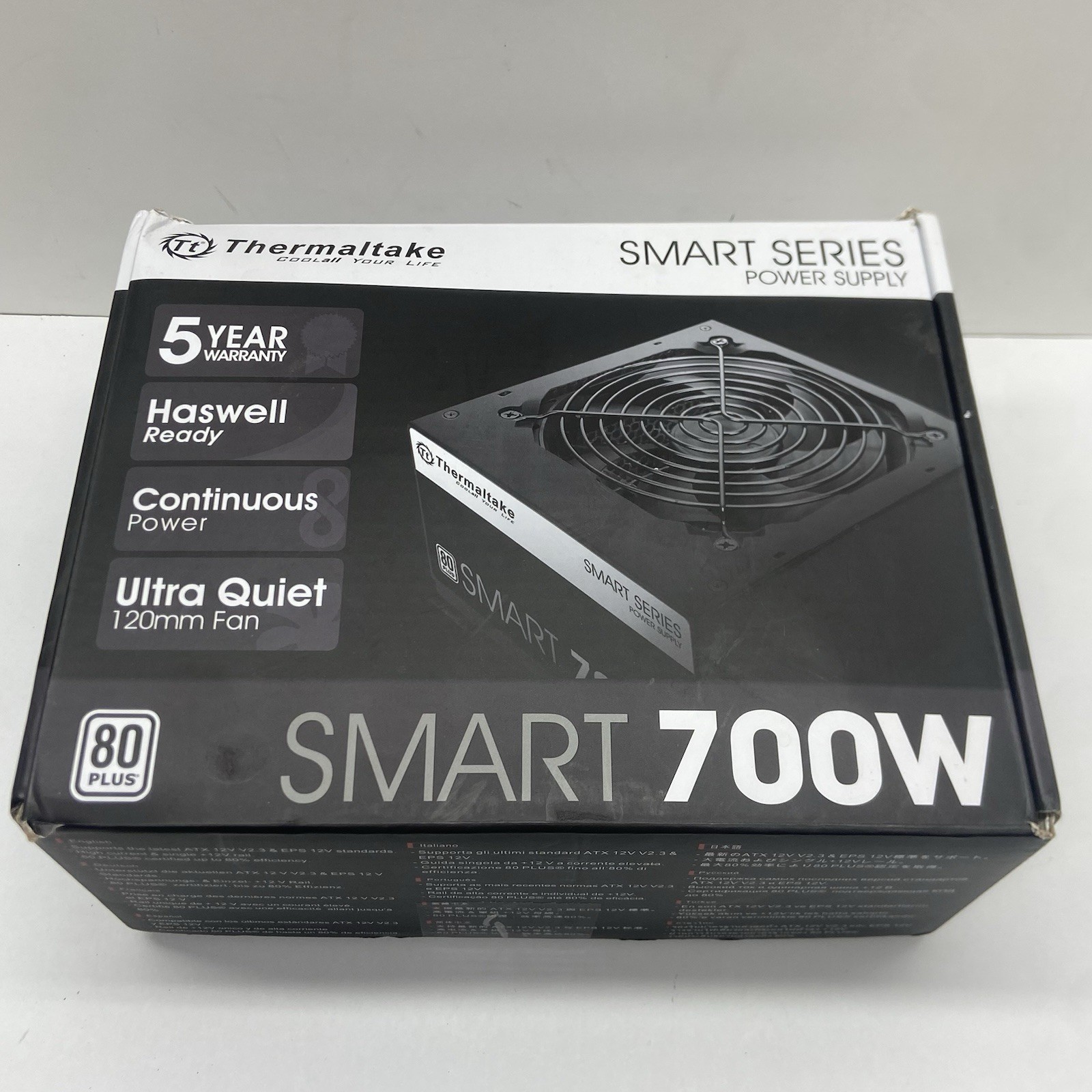 Thermaltake Smart 80 Plus 700w Power Supply - PSSPD0700NPCWUSW