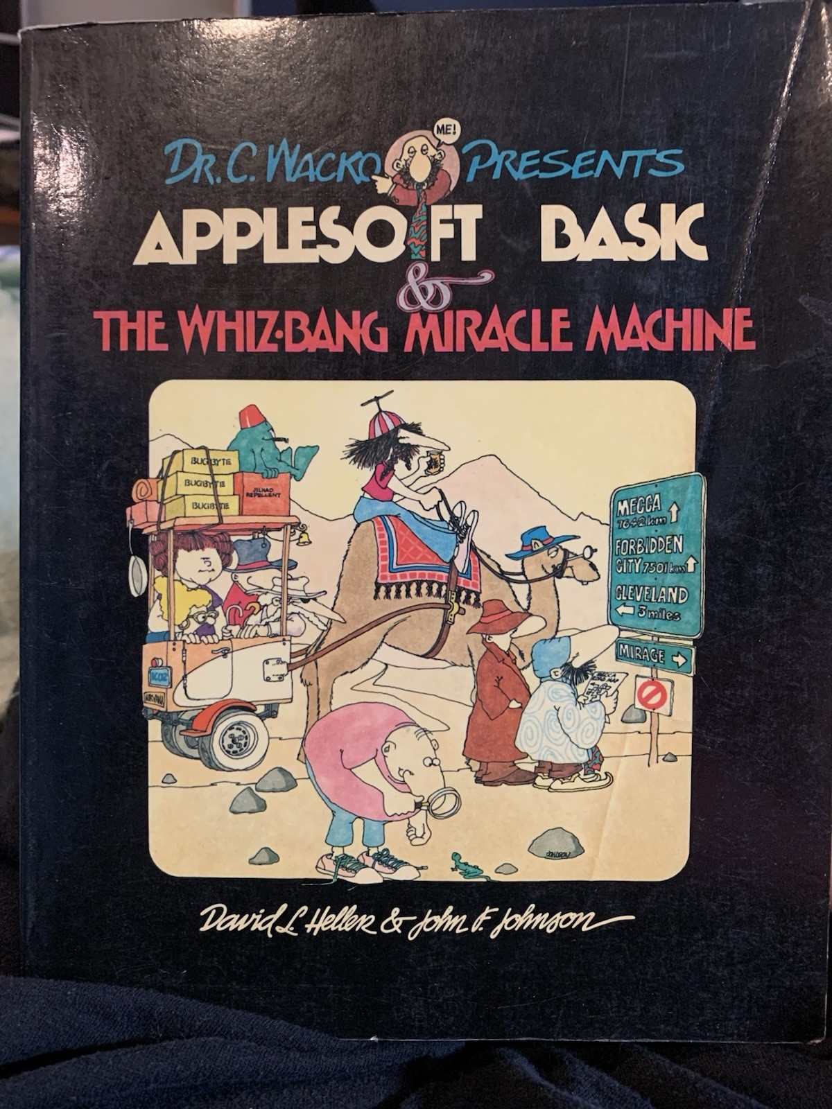 RARE Applesoft Basic Dr. C Wacko Whiz-Bang Miracle Machine Apple II, IIe, IIc