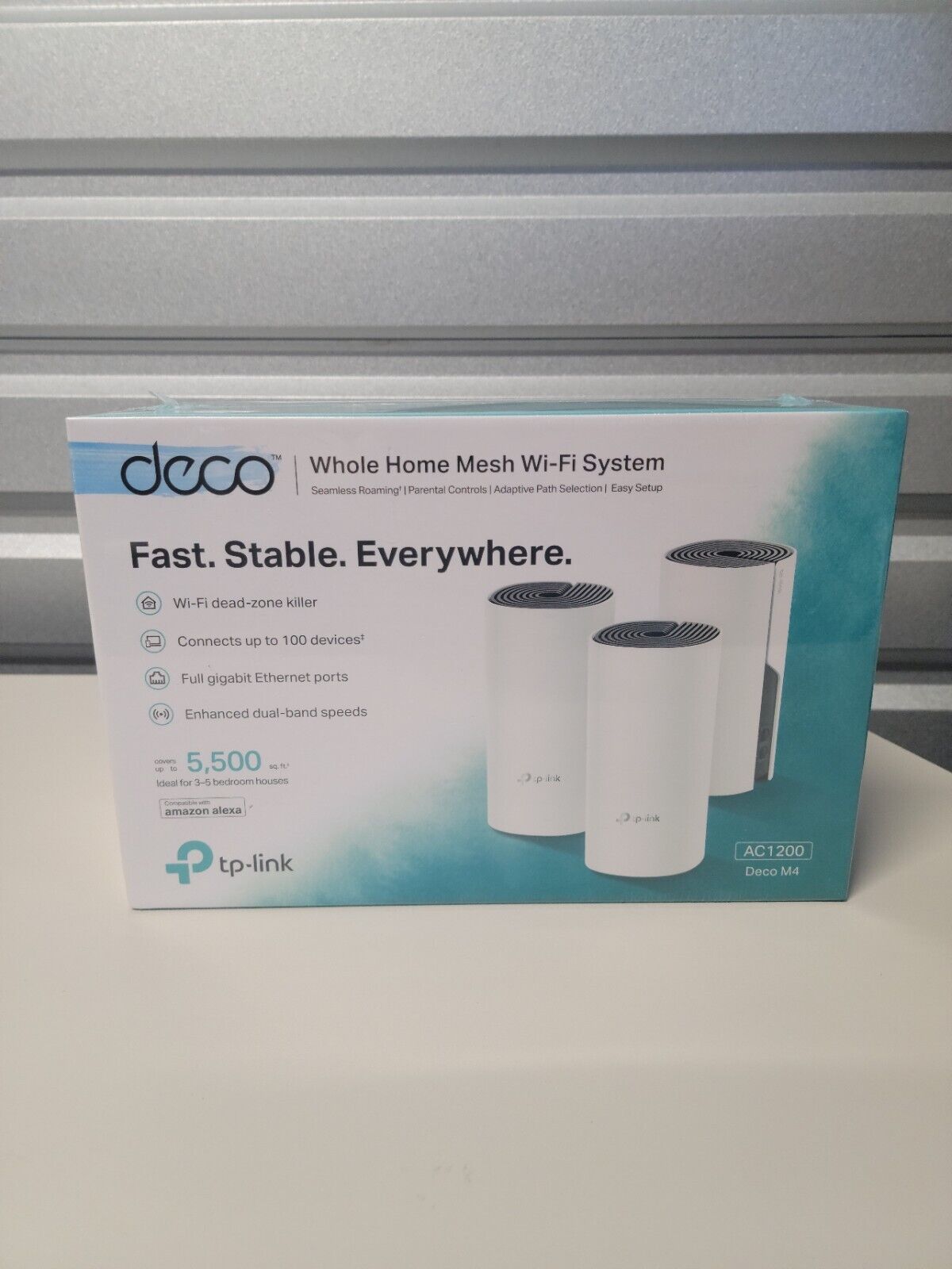 TP Link Deco M4 AC1200 (3-Pack) Mesh WiFi System