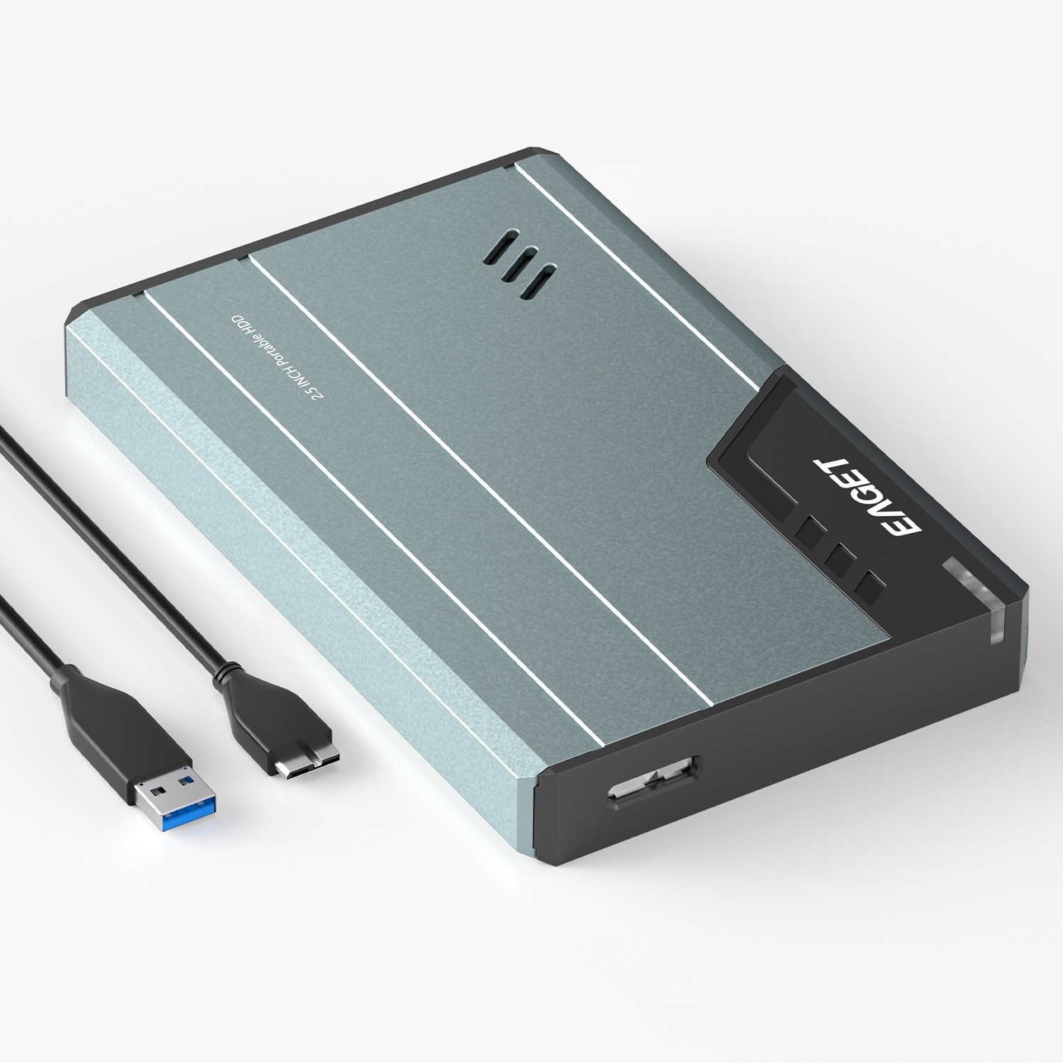 EAGET Portable 1TB External Hard Drive HDD USB 3.0 for PC/Mac/PlayStation/Xbox