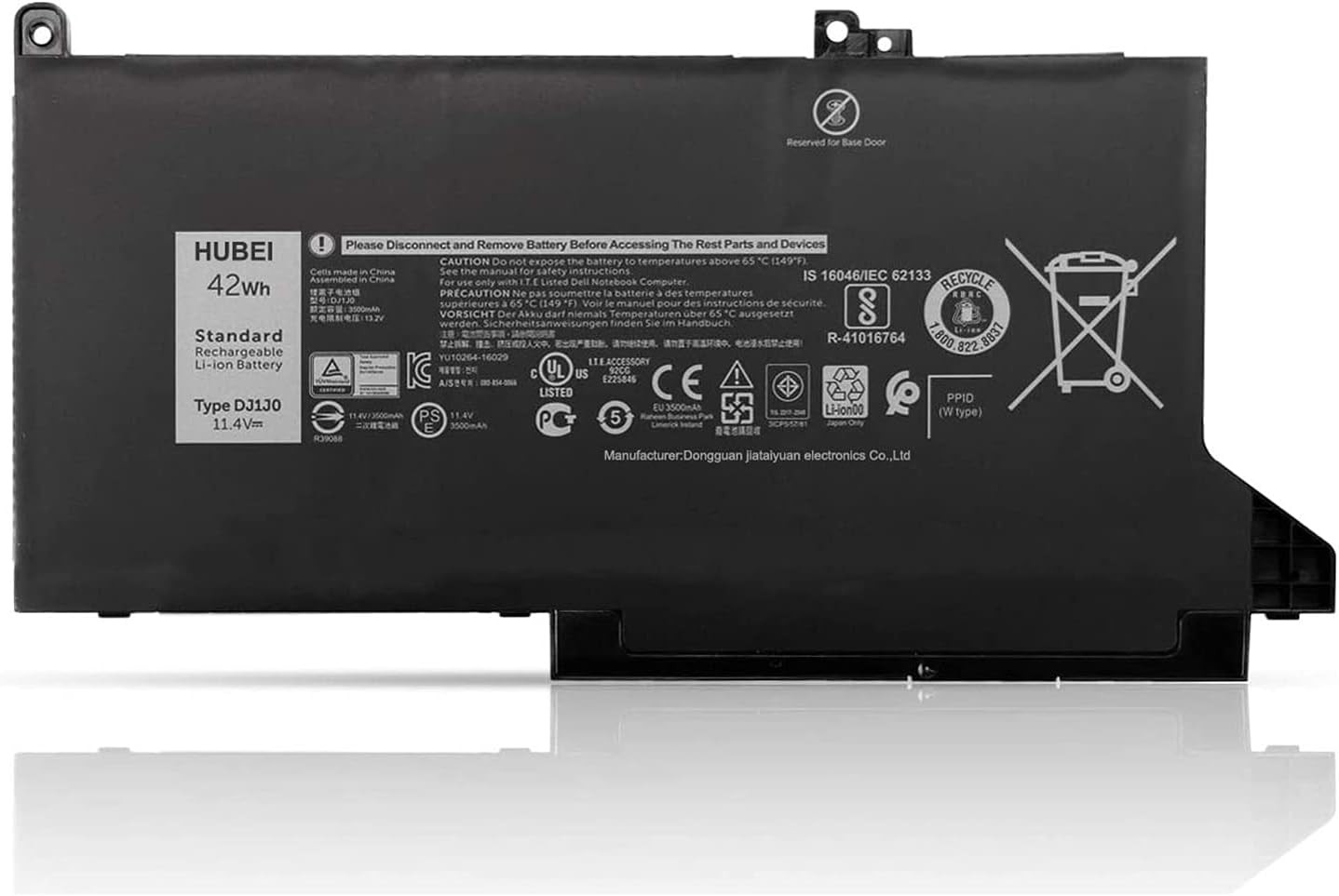 PGFX4 ONFOH 451 BBZL C27RW DJ1JO DJ1J0 Laptop Battery Replcement for Dell