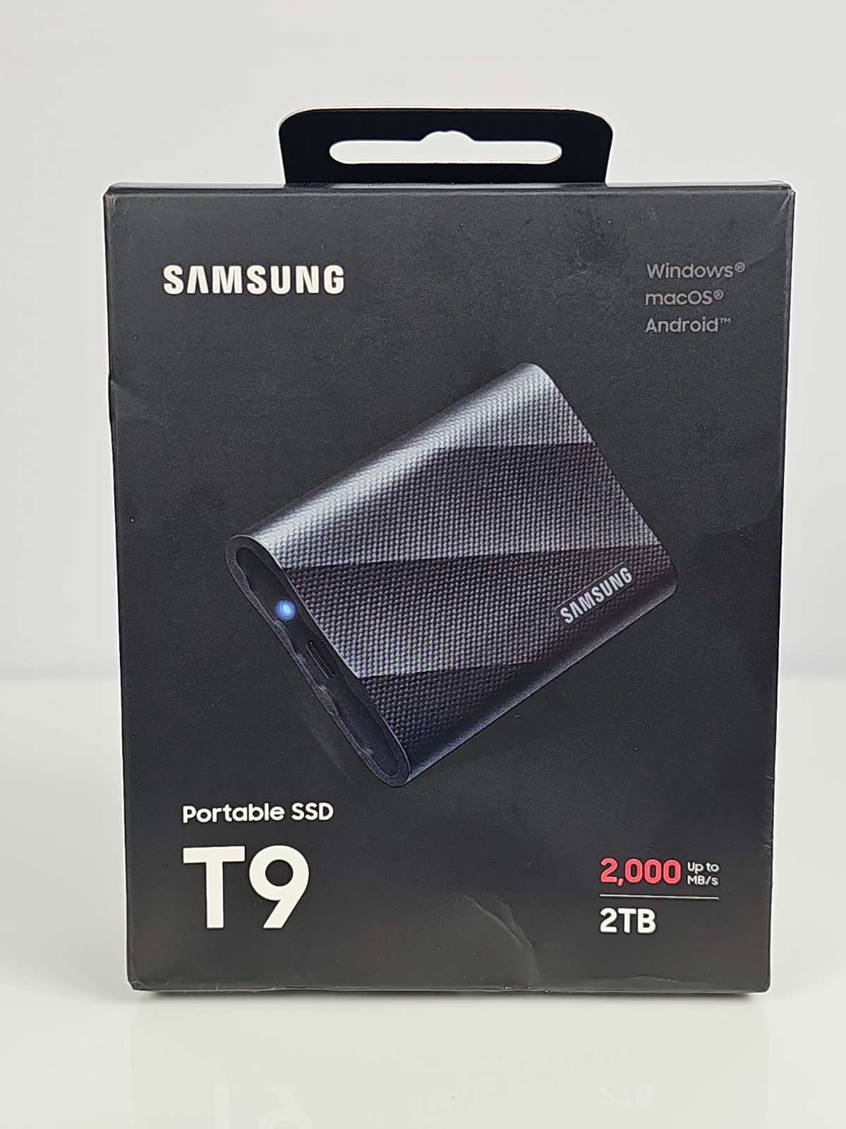 Samsung T9 2TB Portable SSD Up to 2000MB/s Gen 2x2 MU-PG2T0B/AM Black Sealed