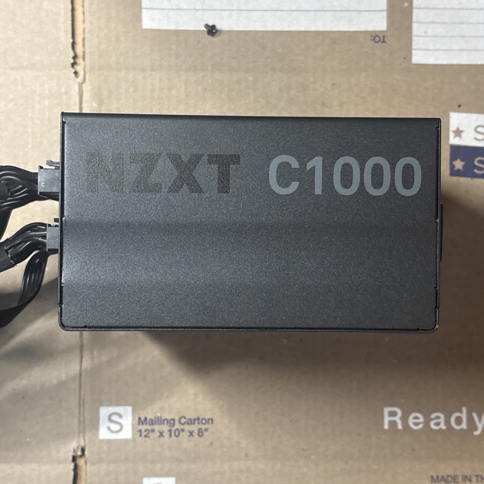 NZXT C1000 Gold 1000W Power Supply - Matte Black