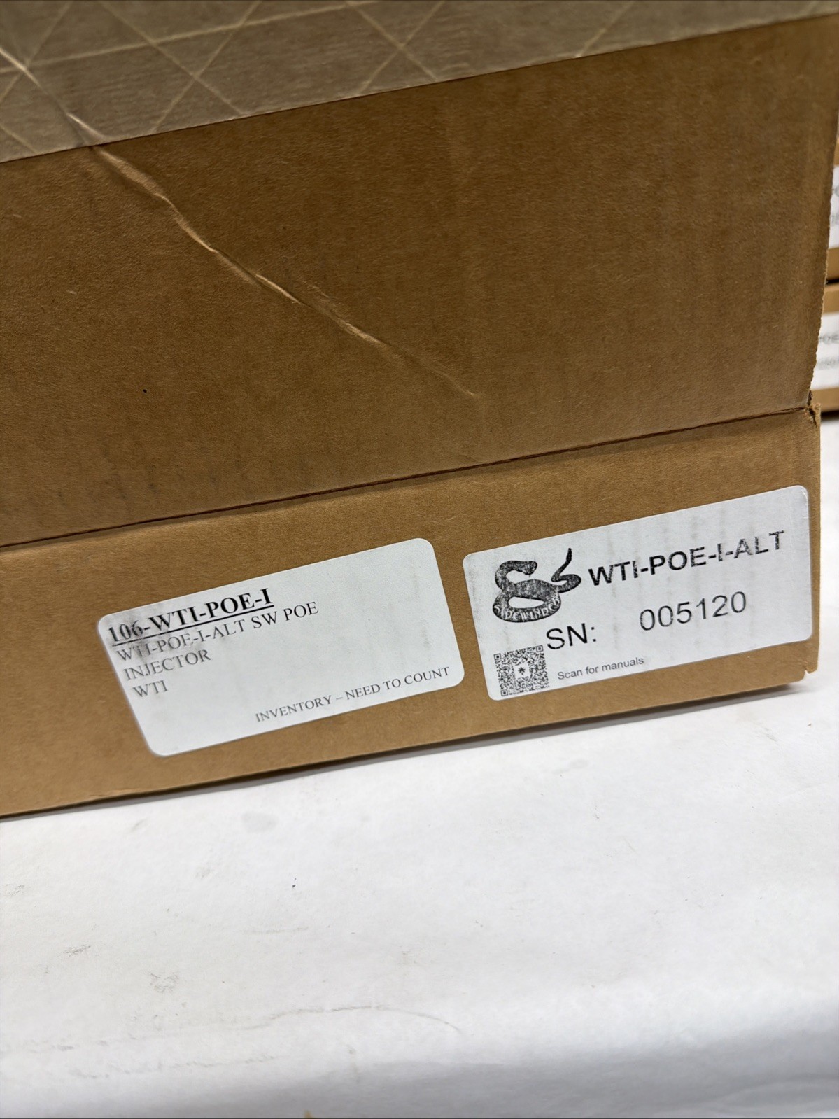 WTI POE Injector, 106-WTI-POE-I