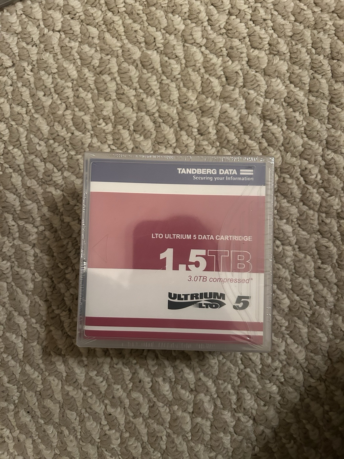 Tandberg Data Ultrium 5 LTO Data Cartridge 1.5TB (3TB Compressed)