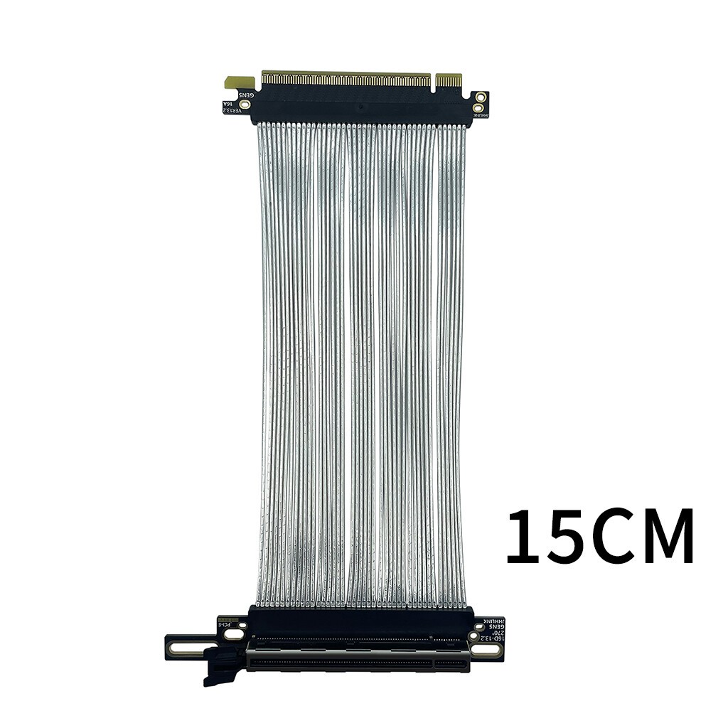 PCIE 5.0 X16 GPU graphics card PCI-E 5.0 Gen5 Riser Cable 270° GPU adapter