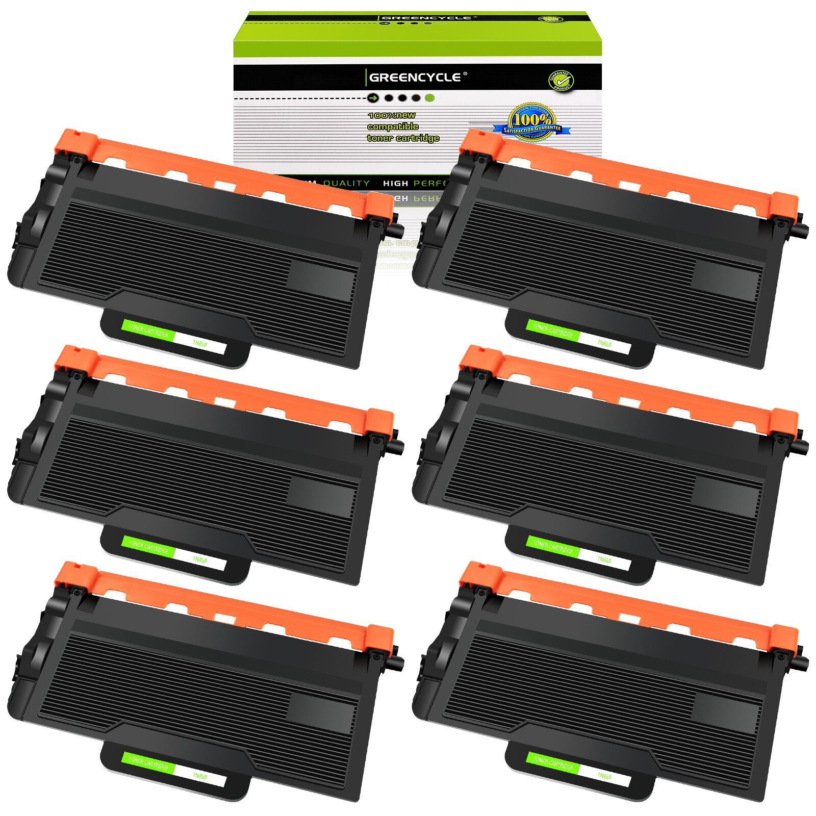 6PK TN850 Toner For Brother MFC-L6750DW MFC-L6900DW MFC-L5700DW L5850DW L5900DW