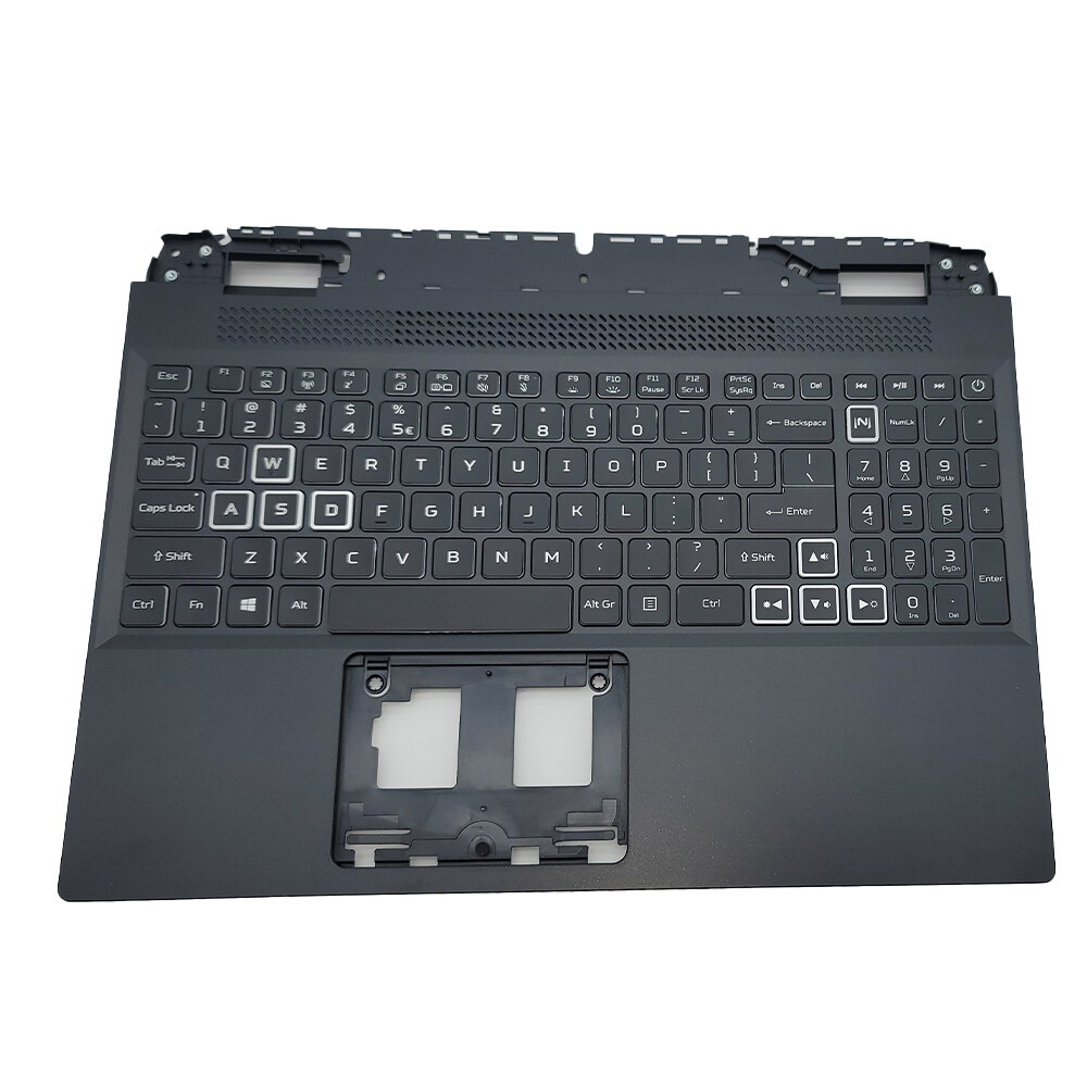 New Palmrest For Acer Nitro 5 AN515-58 46 Keyboard Backlit White 6B.QFMN2.001 US