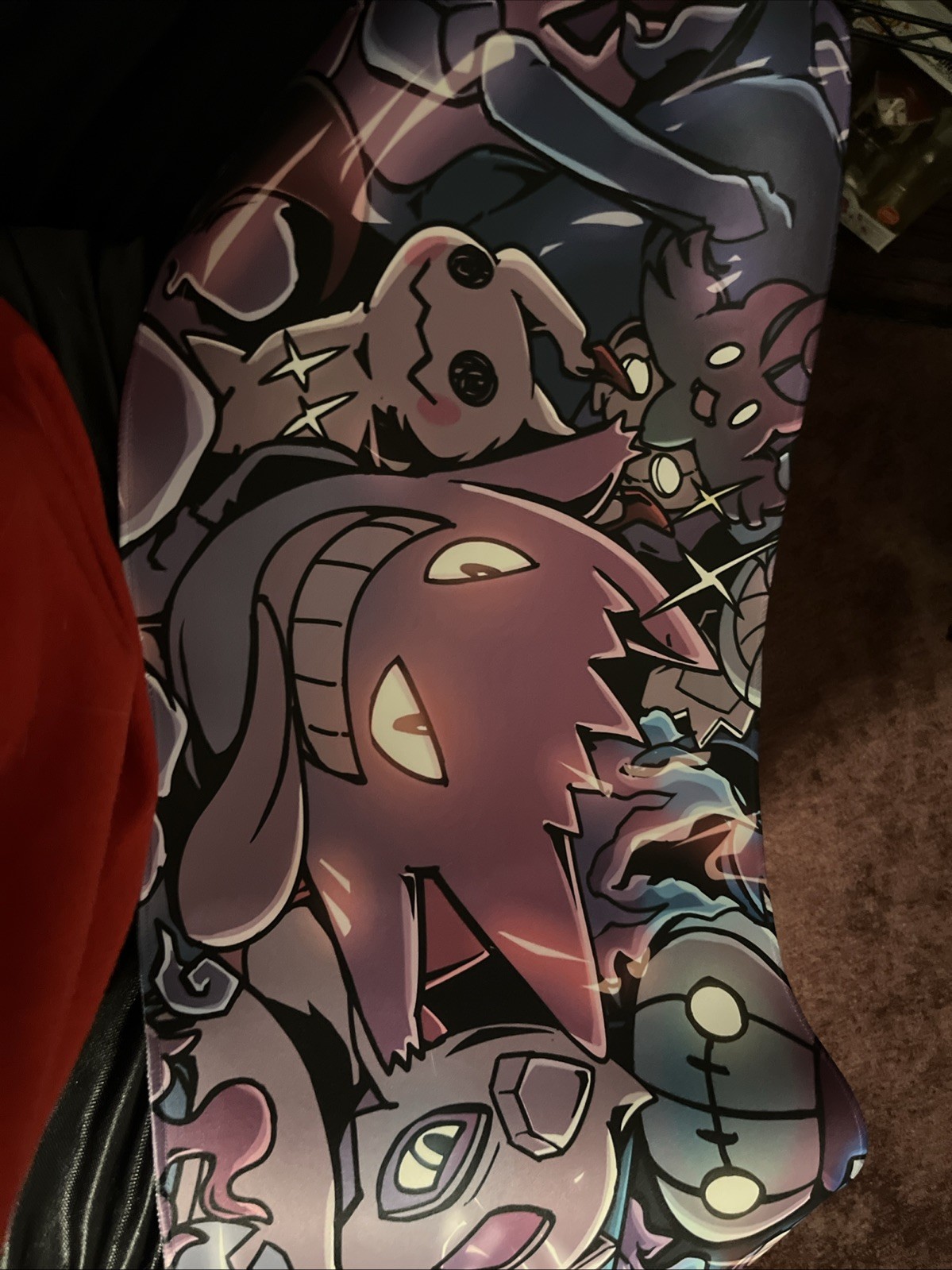 Pokemon Gengar Purple Desk Mat Computer Accessory
