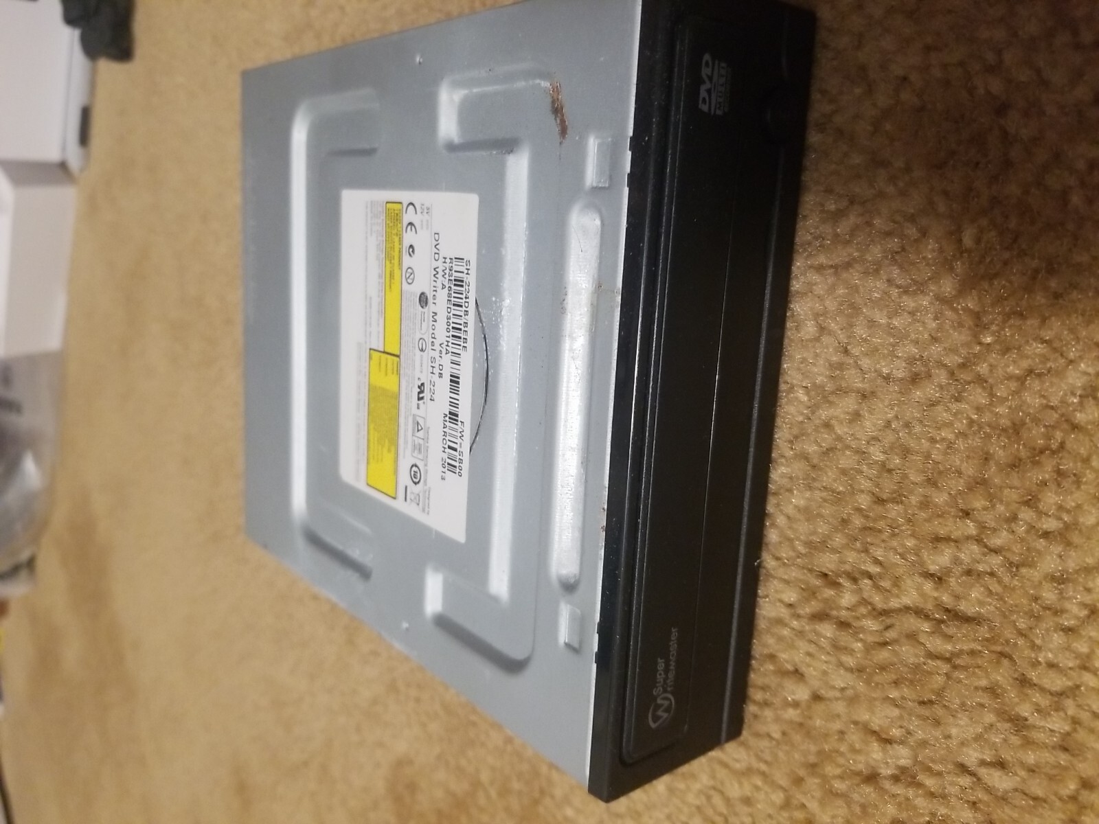 Toshiba Samsung Storage SH-224DB/BEBE DVD-RW SATA Drive