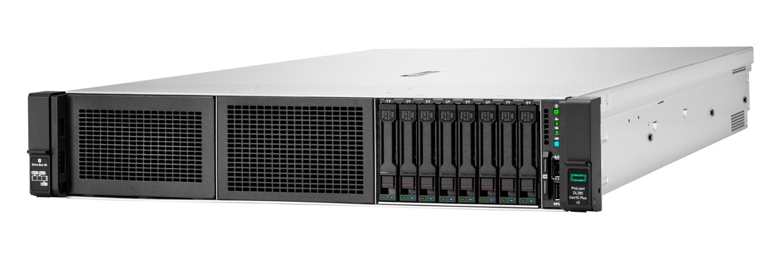 HPE DL385 Gen10 Plus 2x EPYC 7313 512GB RAM 2x 800GB SAS SSD Dual 800W 10G