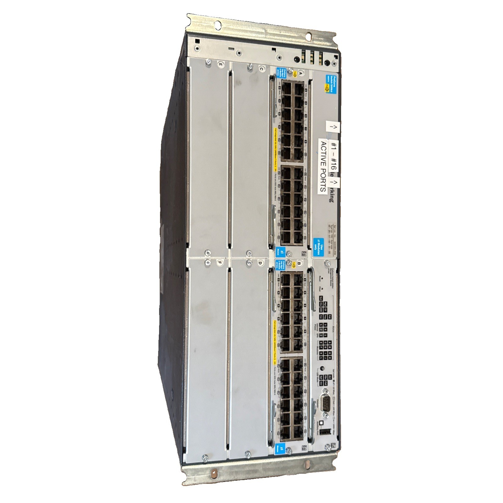 HP ProCurve Switch 5406zl J8697A POE With Power Supplies And Management Module