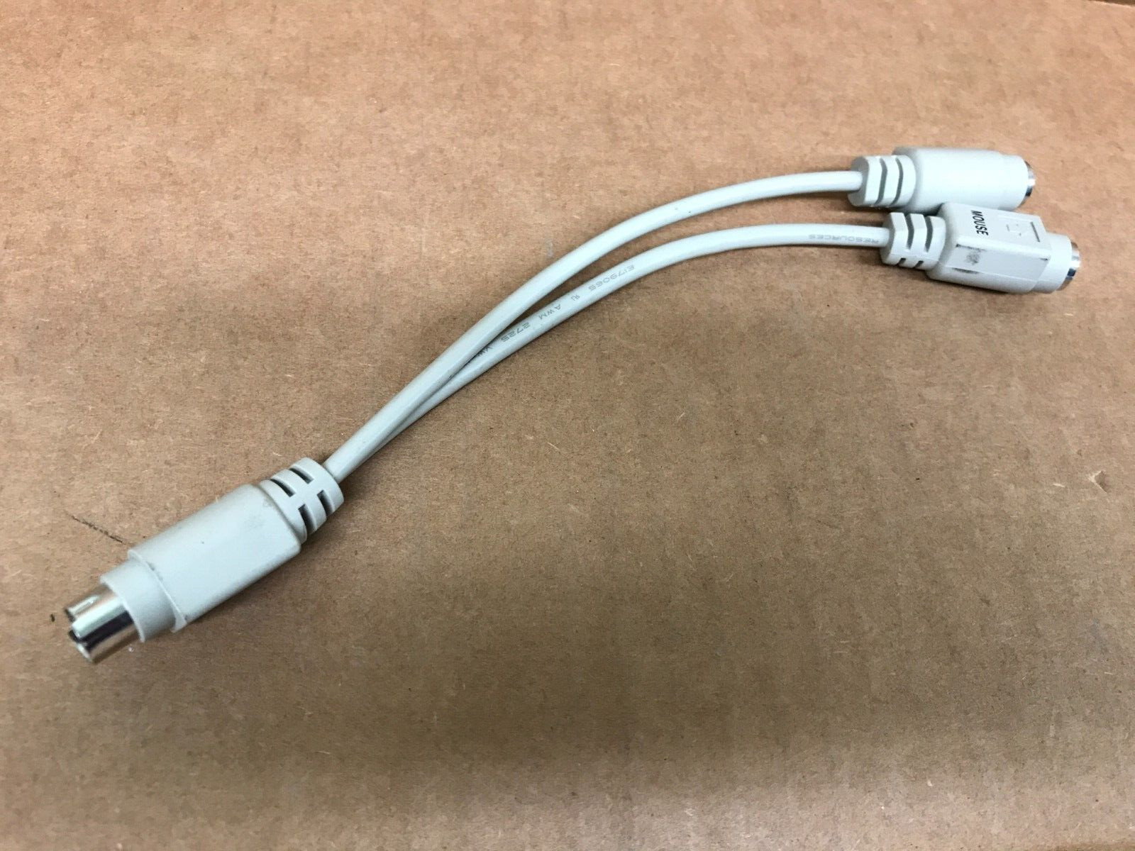 Notebook/Laptop PS2 Y/Splitter Mouse&Keyboard Cable/Cord/Wire Adapter