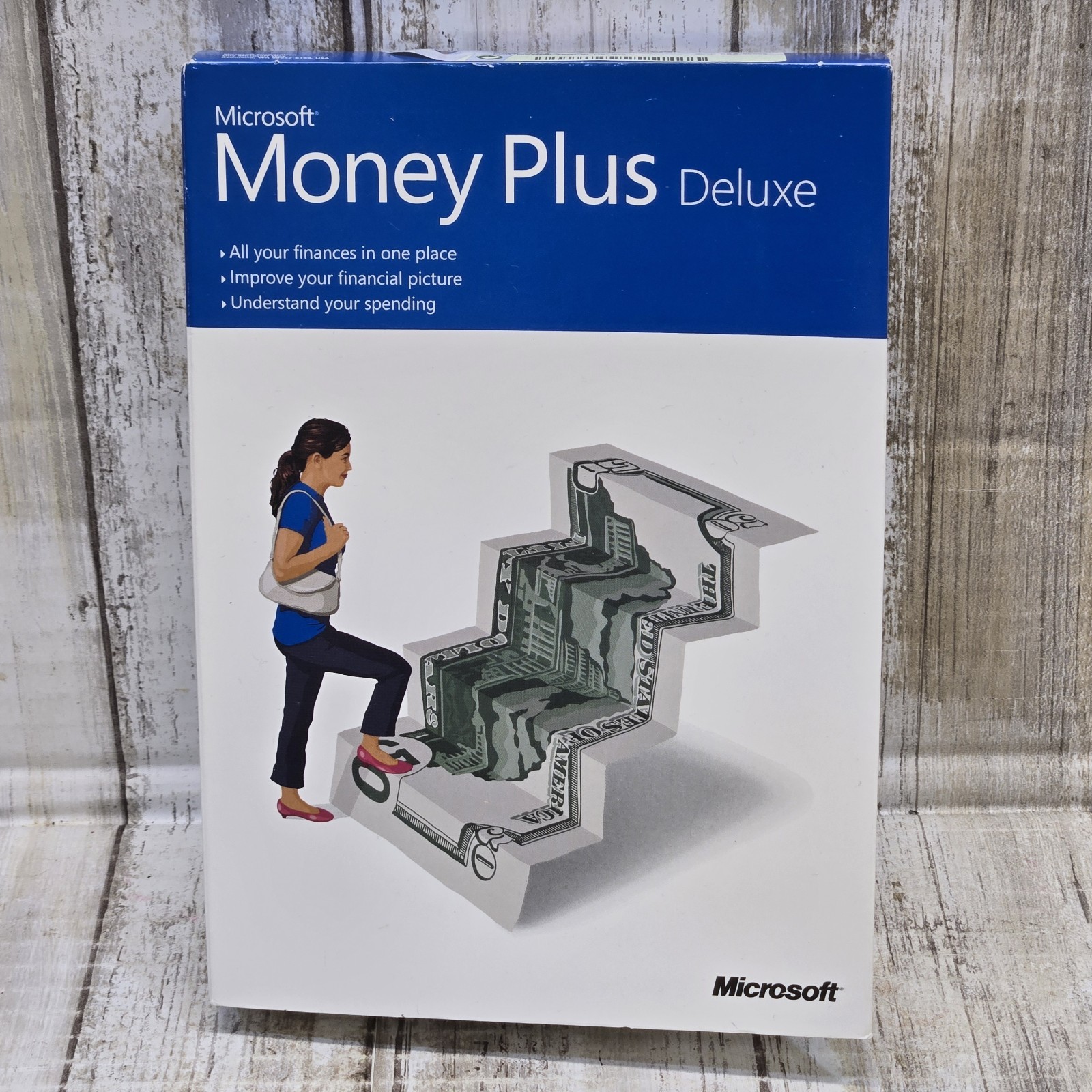 Microsoft Money Plus Deluxe (2007 PC Windows) Financial Software Sealed NOS VTG 