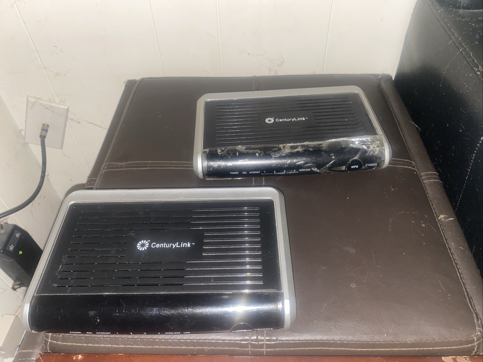 CenturyLink Actiontek WI-FI Modem VDSL2 DSL Wireless Router C1000A Lot Of 2
