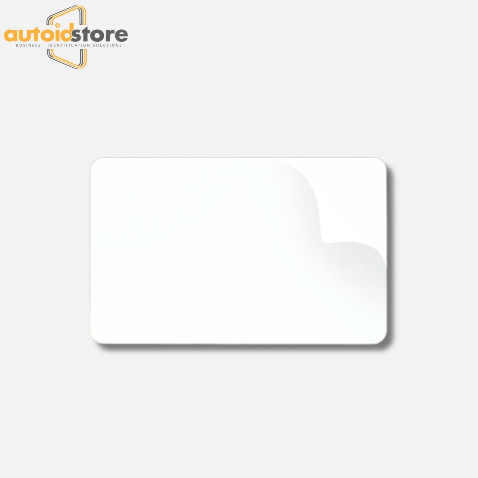 500 Blank White PVC Cards, CR80, 10 Mil, Adhesive back with Mylar release liner