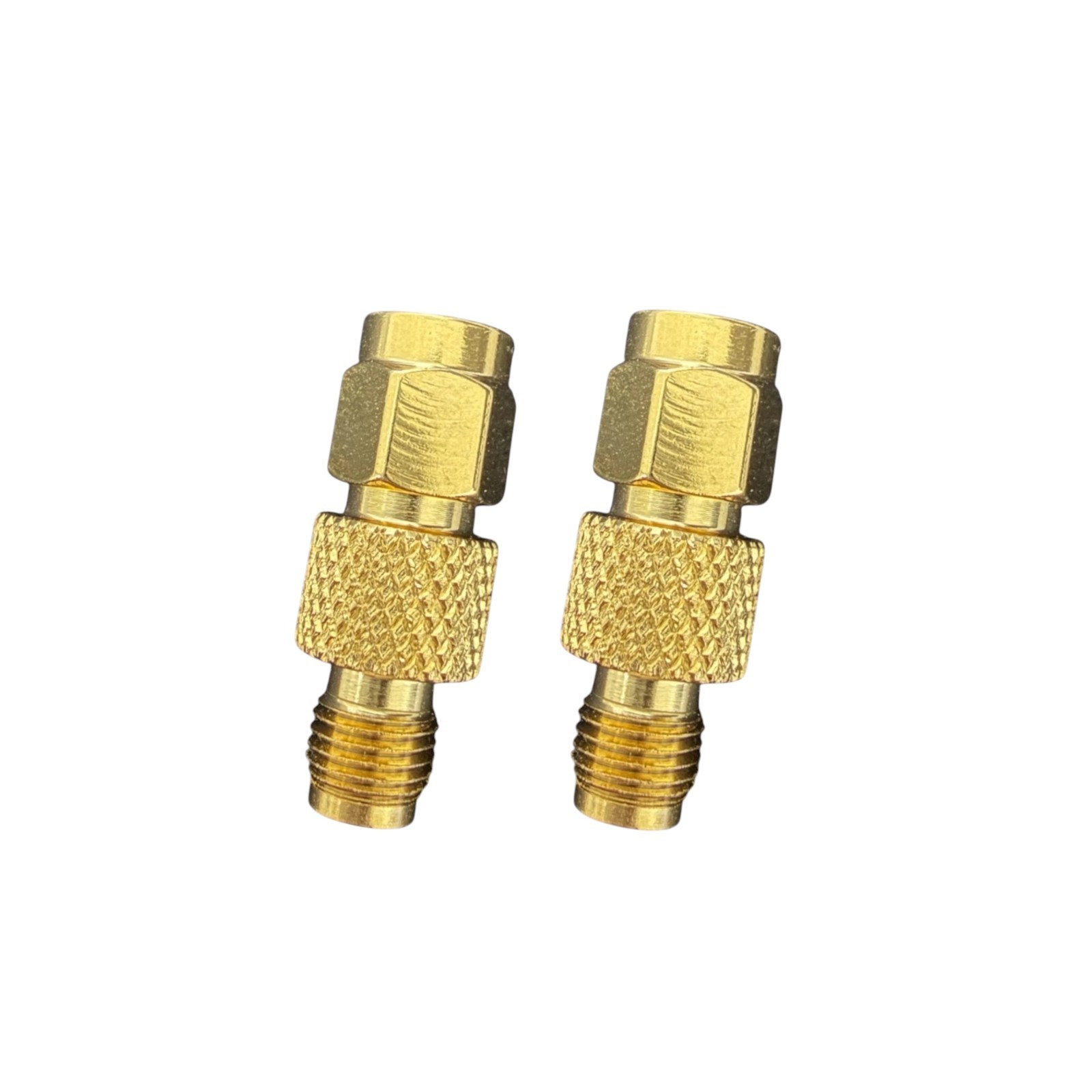 SMA Male CCW Thread to SMA Female CW Thread RF Adapter Connector 2PCS