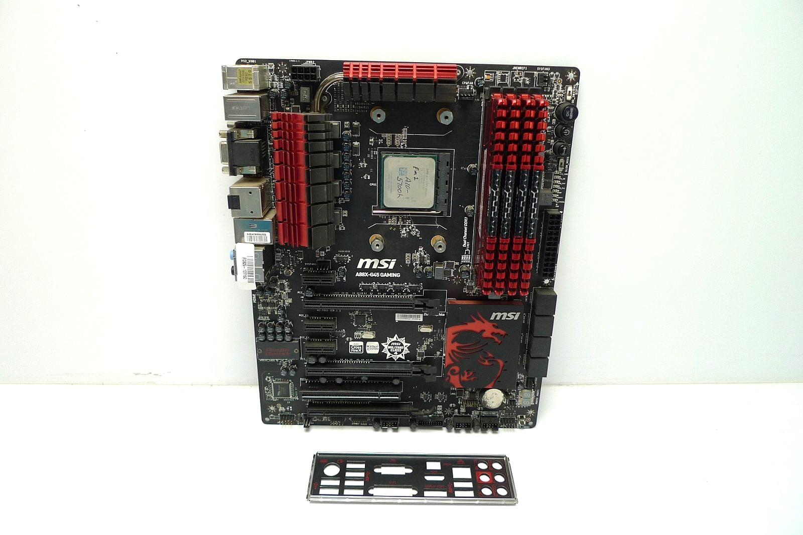 MSI A88X-G45 Motherboard w/ AMD A10-5700 CPU & 16GB DDR3 RAM | Bad D-Sub Port