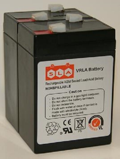 2-Pack Replacement Battery for UPG 6 Volt 4.5ah SLA Battery UB645 UB645K
