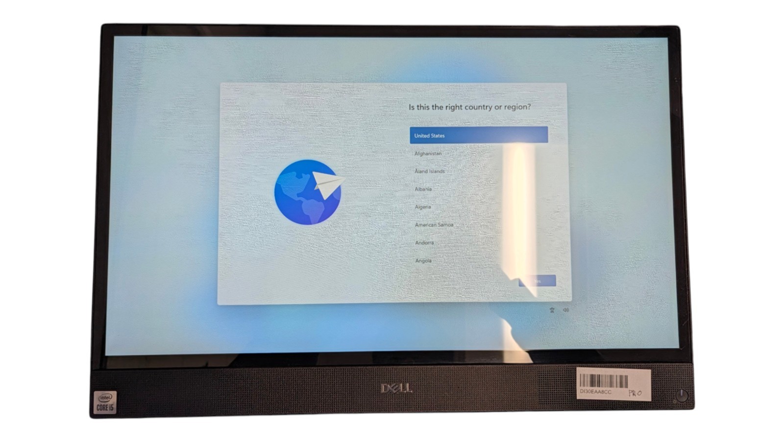 Dell OptiPlex 3280 AIO i5-10500T @ 2.30GHz, 16GB Ram, 256GB NVMe, Win. 11 Pro NS