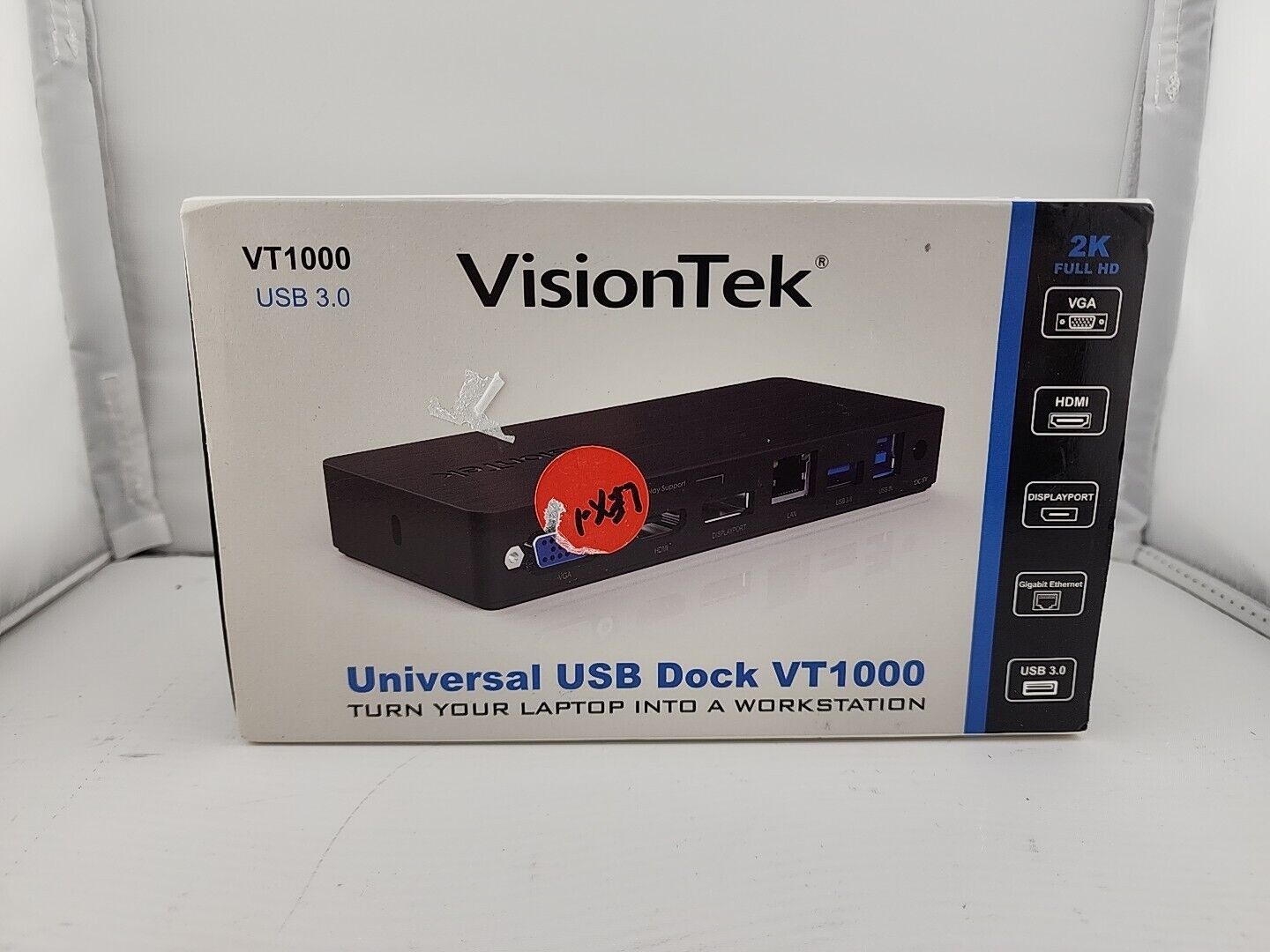VisionTek VT1000 Dual 2K Display Universal USB 3.0 Docking Station