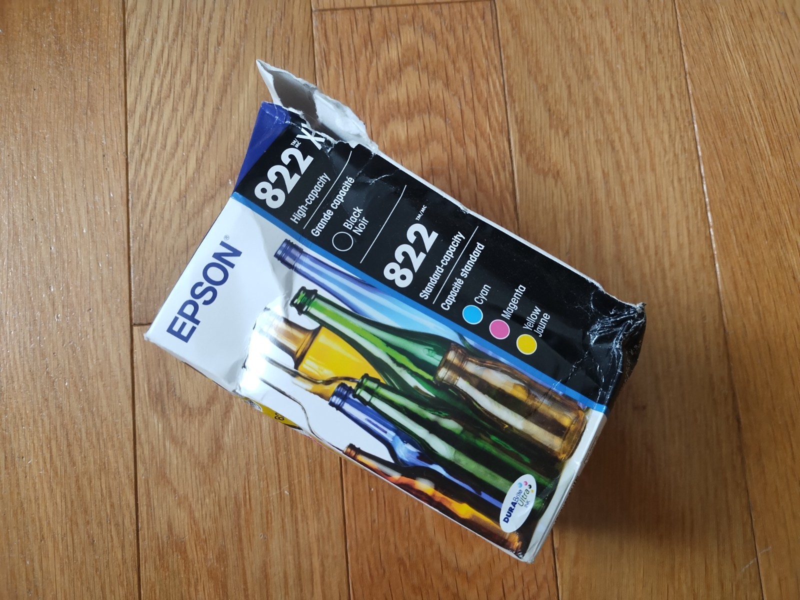 2028 GENUINE EPSON #822XL / 822 INK WORKFORCE WF-3820 3823 4820 4830 4833 4834