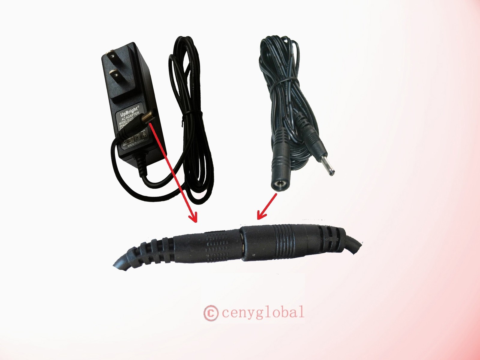 Global 3M Long 3.5mmx1.3mm 3.5x1.3 DC Plug Mains AC Adapter Charger Power Supply