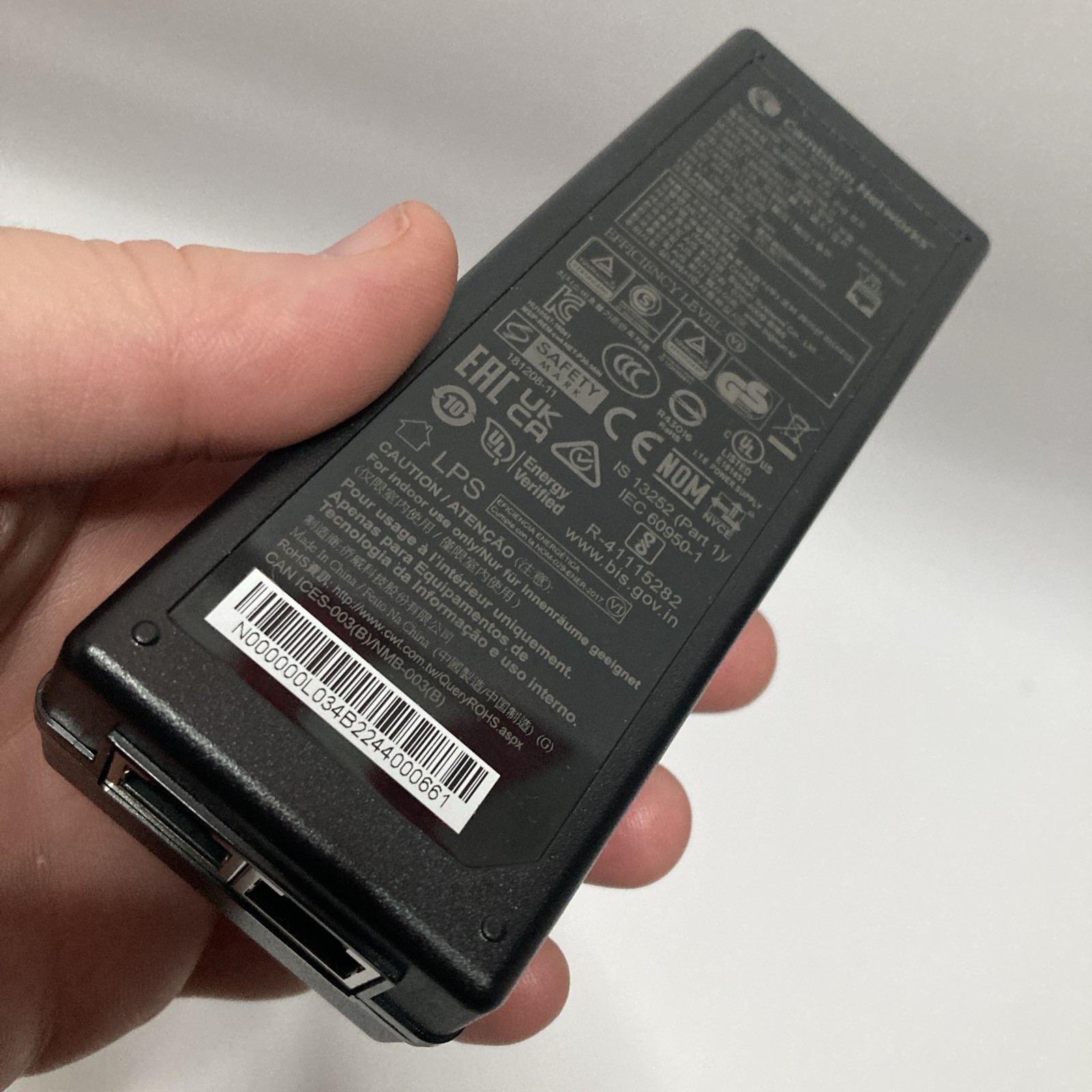 CAMBIUM NETWORKS NET-P30-56 IN N000000L034B Gigabit Poe Power Supply 56V 30W