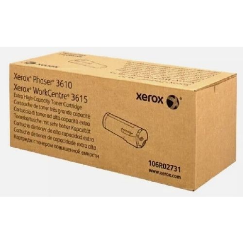 Xerox 106R02731 Extra High Capacity Black Toner Cartridge, Phaser 3610 - 3615