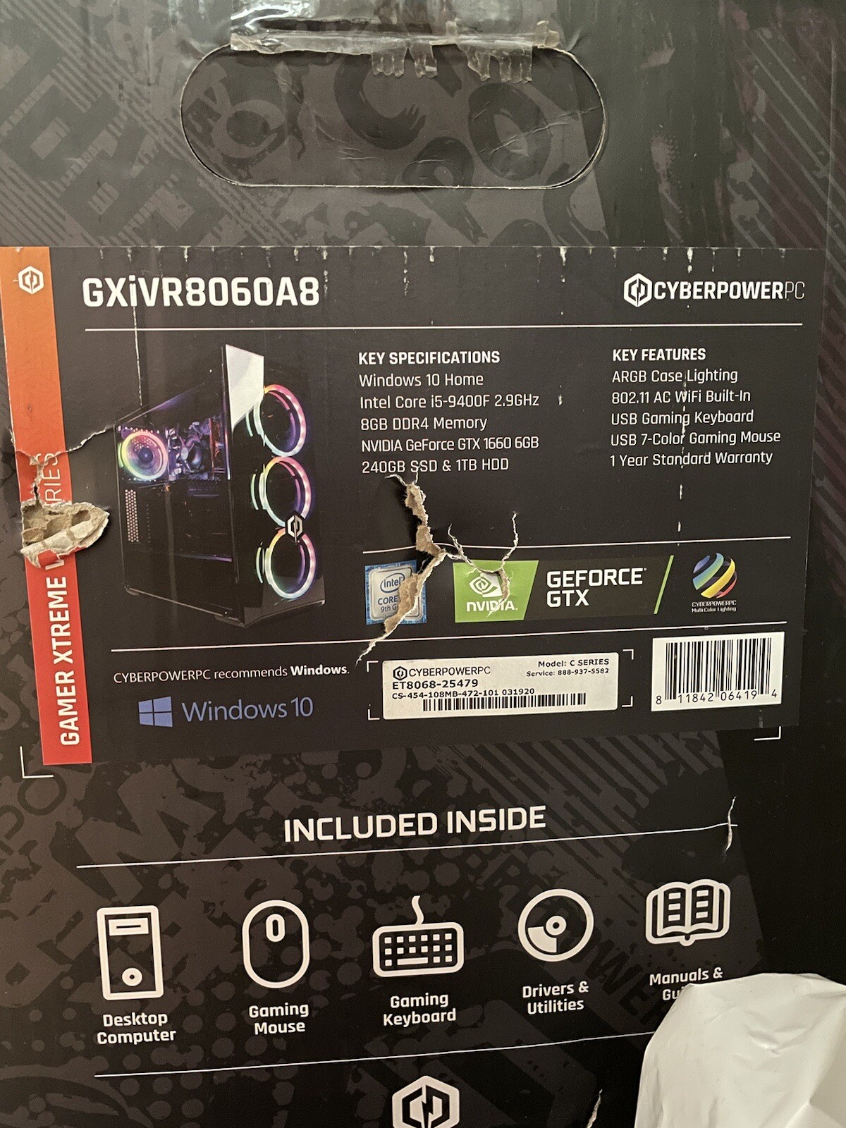 Cyberpower GXIVR8060A8