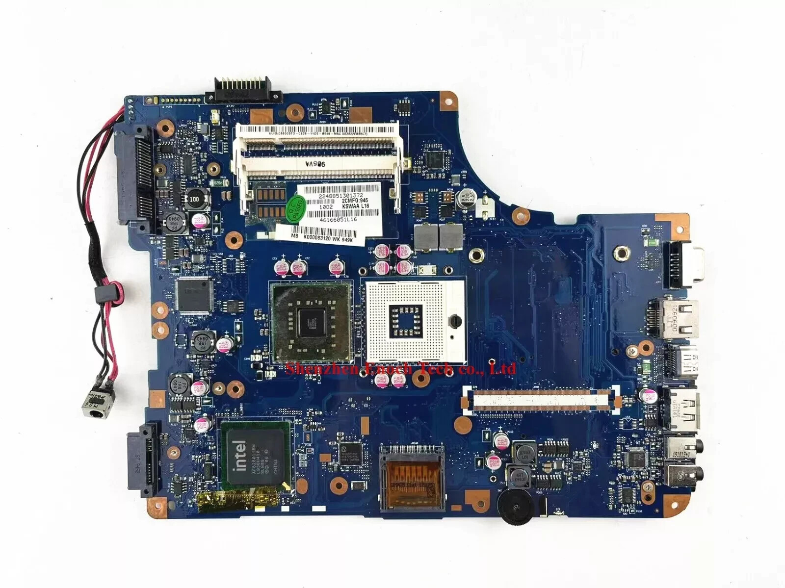 MOTHERBOARD MOTHERBOARD for Toshiba Satellite L500 Series Motherboard