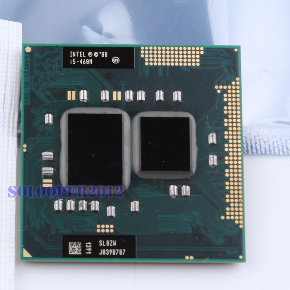 For Intel Core i5-460M CPU 2.53 GHz Socket G1（SLBZW）Processor