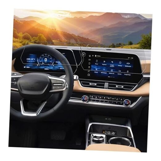 2PCS for 2025 2026 Chevy 25 26 Equinox Gas 11.3 GPS+11 Dash—Anti-Glare Matte