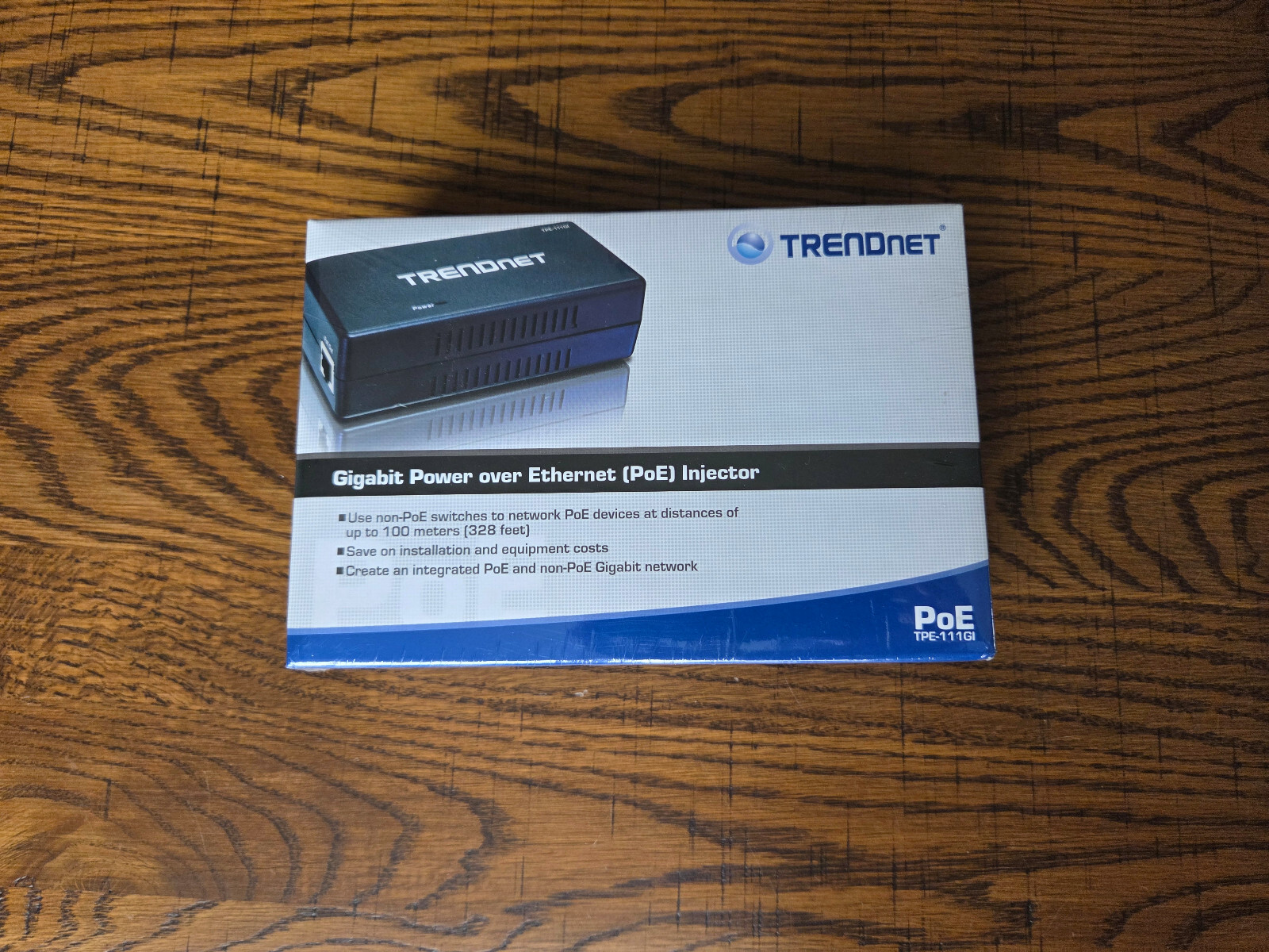 New Sealed TrendNET TEW-111GI Gigabit Power over Ethernet (PoE) Injector