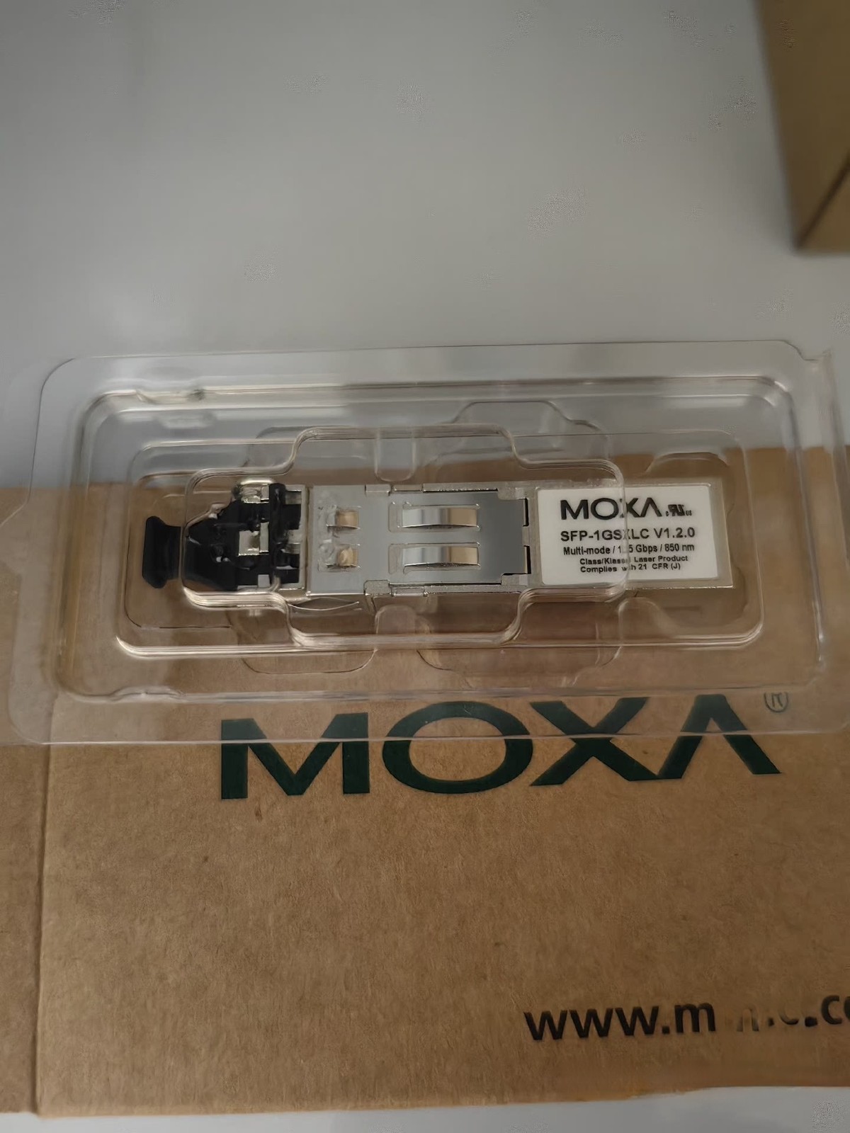 MOXA SFP-1GSXLC Industrial Grade Fiber Optic Module