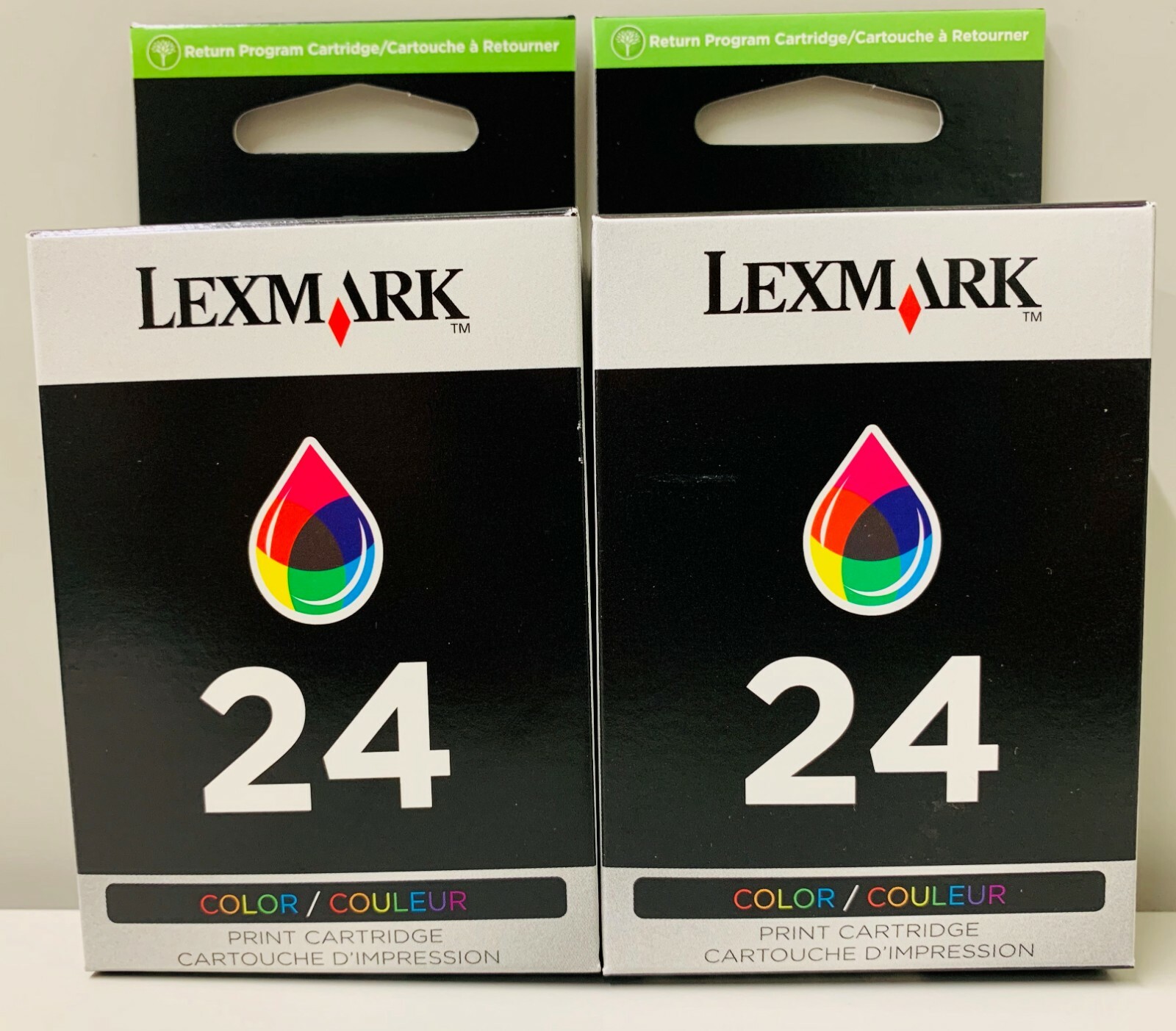 New Genuine Lexmark 24 2PK Box X Series X4530 Z Series Z1410 Z1420