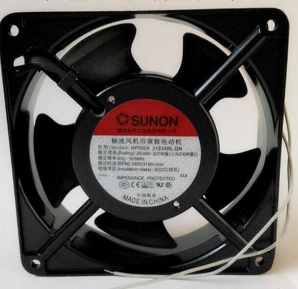 SUNON DP200A 2123XBL.GN 120*120*38mm 220V Cooling Fan
