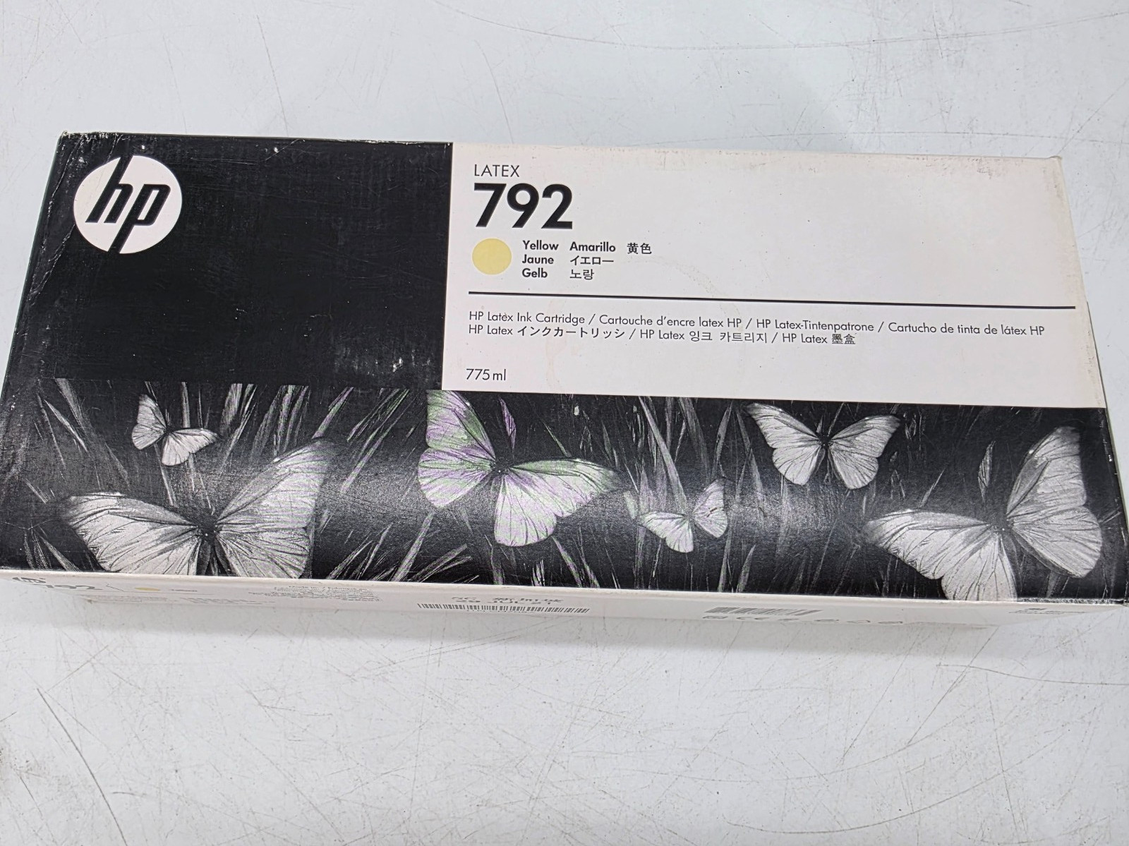 HP 792 CN708A Yellow Latex Ink Cartridge Genuine OEM New Sealed EXP Jul 2021