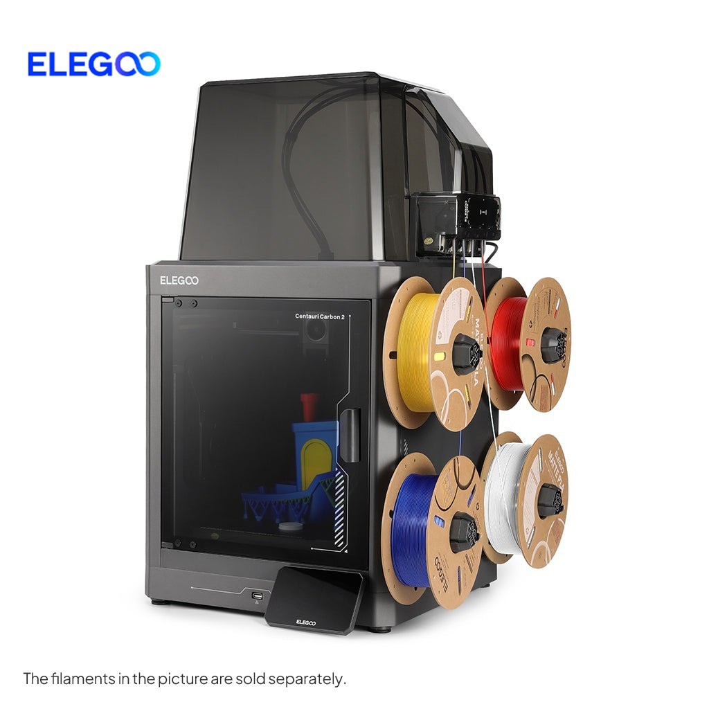 【NEW】ELEGOO Centauri Carbon 2 Combo 3D Printer 500mm/s High Speed Core-XYr