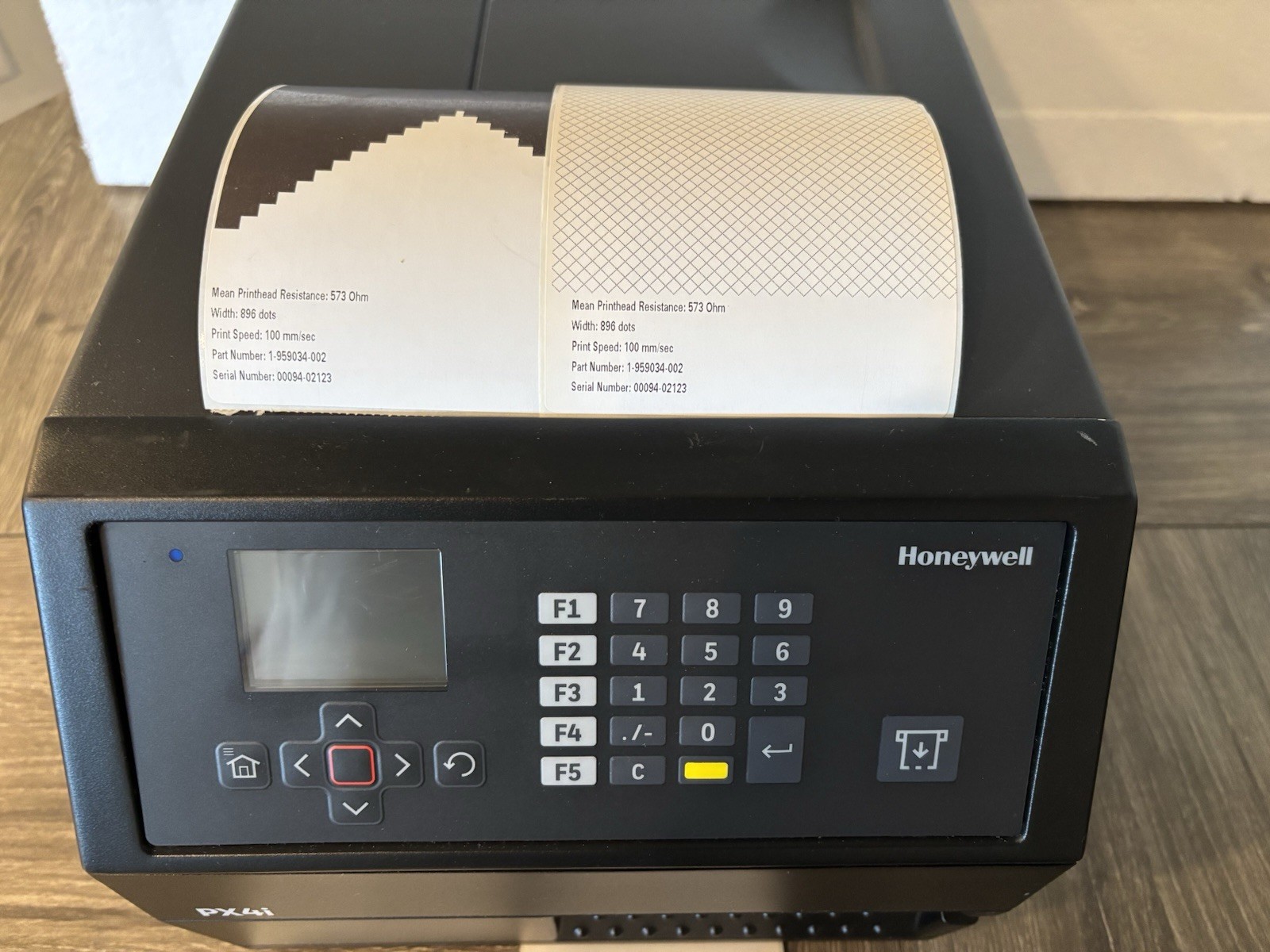 Honeywell PX4i / PX4ie Direct and Thermal Transfer 203Dpi  Printer **LOW USAGE**