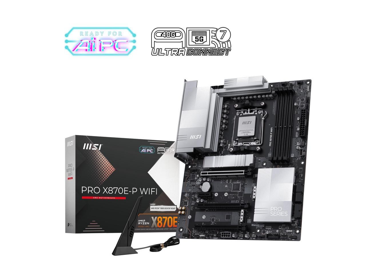 MSI PROX870EPWIFI Gaming Motherboard - AMD X870E - ATX
