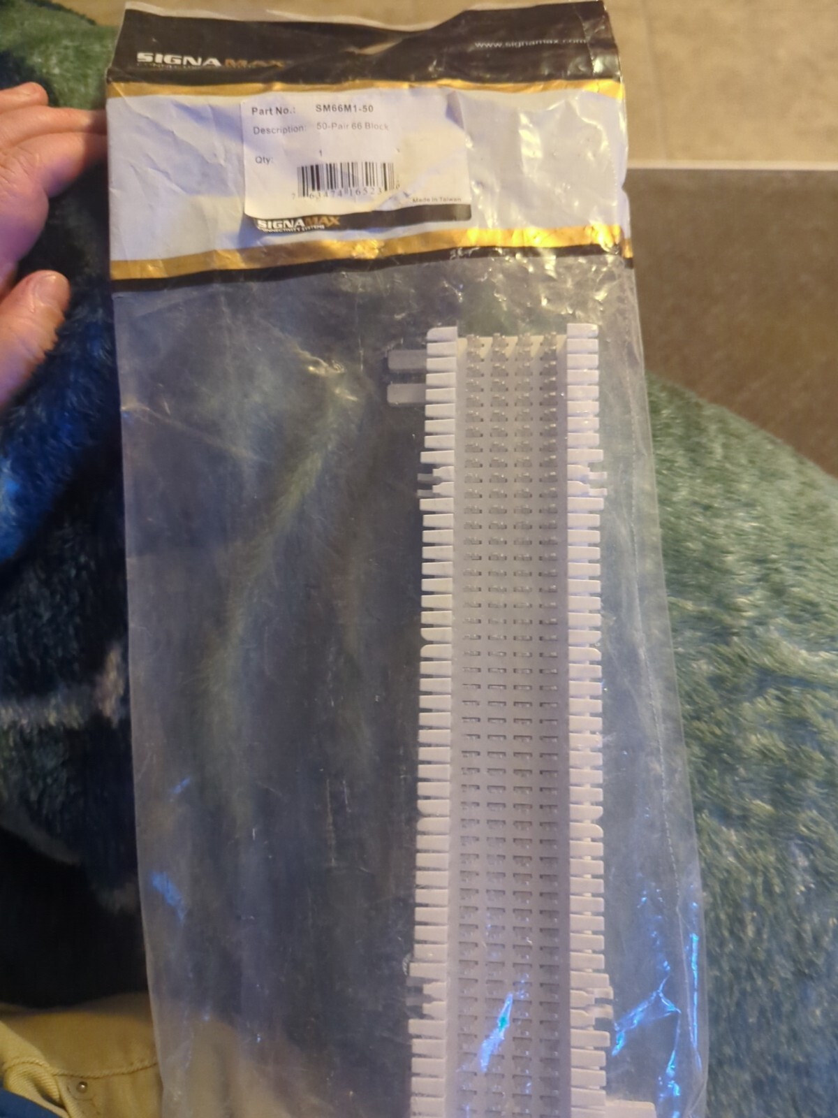 SignaMax SM66M1-50 50-Pair 66 Block BRAND NEW (SEALED) Connecting Block Cat 5e