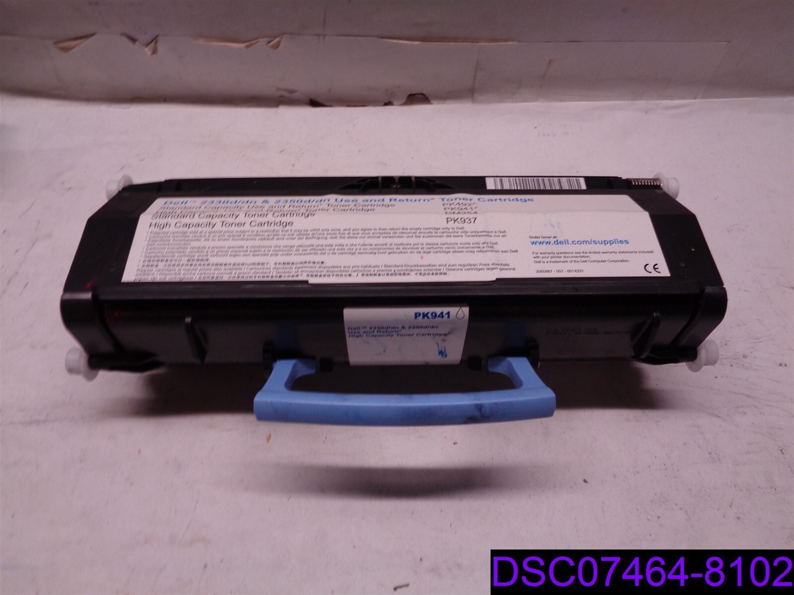 USED NEEDS FILLED Genuine Dell PK941 Black Toner Cartridge 2330d/dn & 2350d/dn