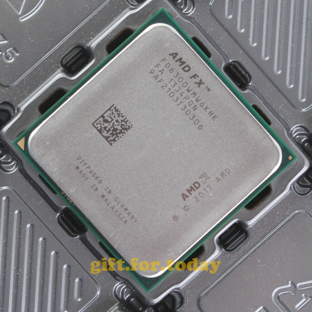 AMD FX-Series FX-6300 3.5 GHz CPU (FD6300WMW6KHK) 2600 MHz Socket AM3+ Processor