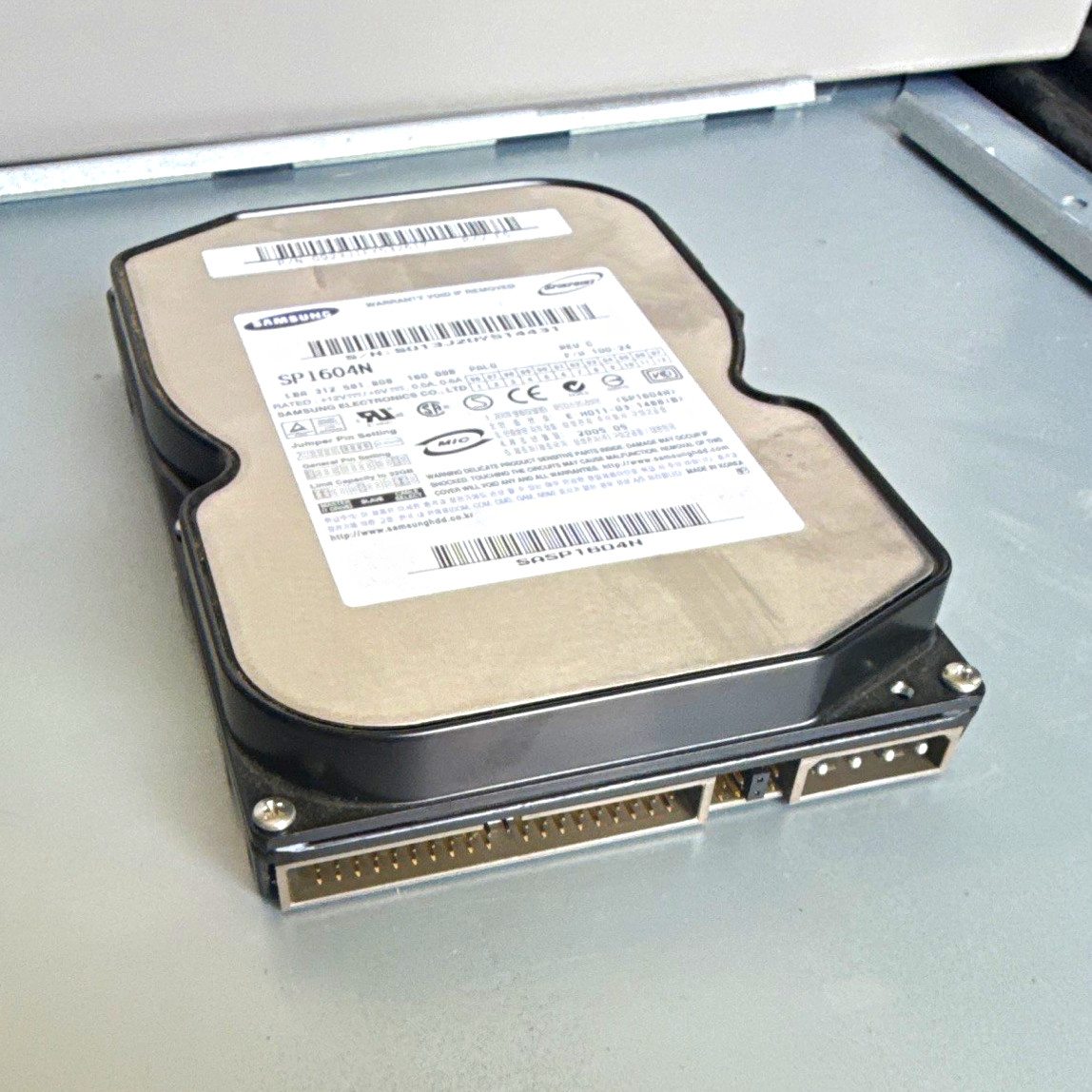 Samsung SpinPoint SP1604N 160GB 3.5" IDE/PATA HDD 5400RPM 8MB Cache