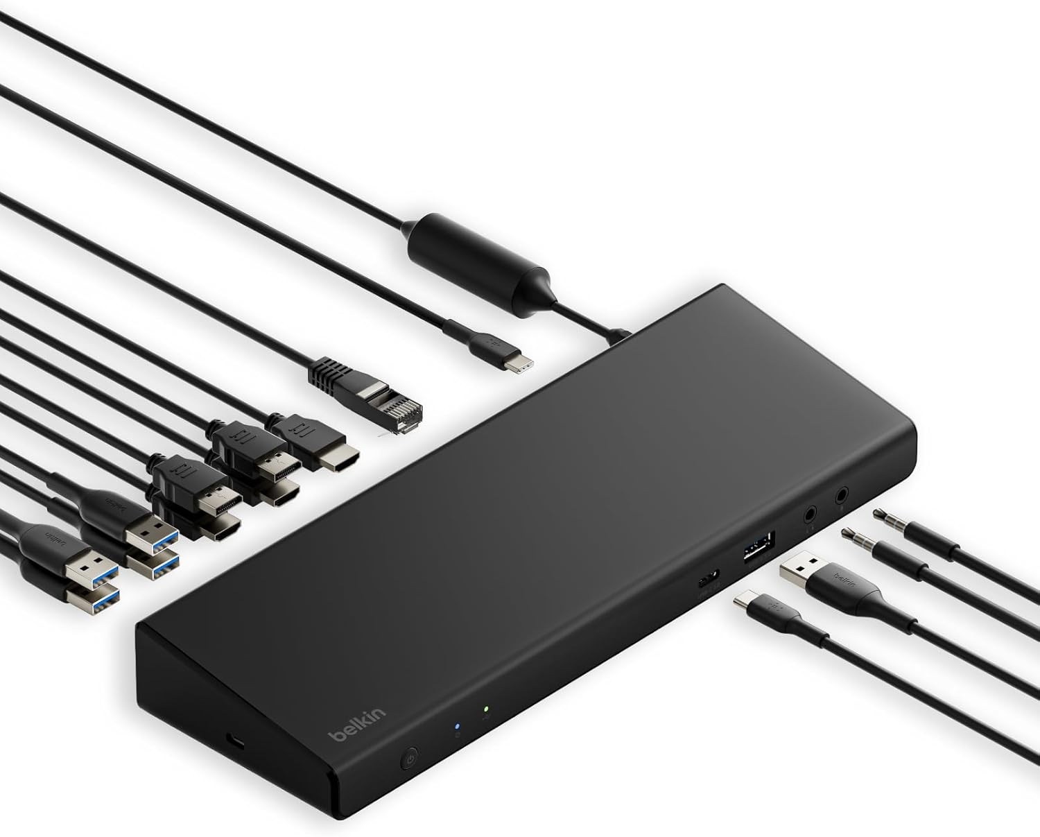 Belkin 15-in-1 Universal Triple Display DisplayLink Docking Station Hub New